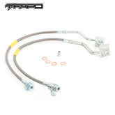 FAPO Front Extended Stainless Steel Brake Lines For Ford F-150 XLT Bronco 1980-1996 FZ031010