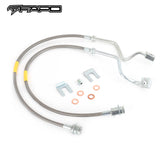 FAPO FRONT Extended Brake Line for 99-04 Ford F-250 F-350 Super Duty 4WD 4-8 lift FZ070510