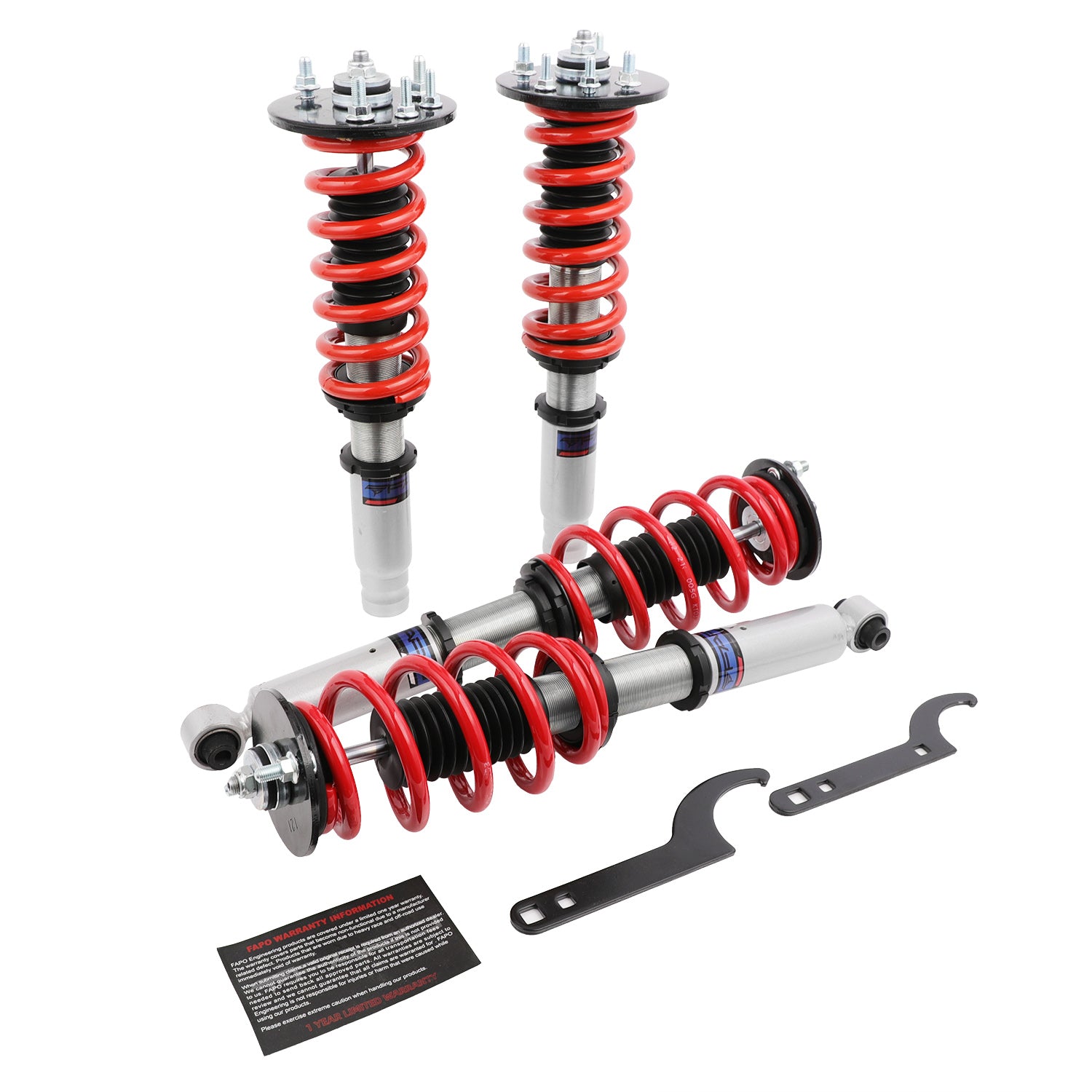 FAPO Height Adjustable Coilovers for 2003-2008 Honda Accord Euro CL7 CL9 PS012510