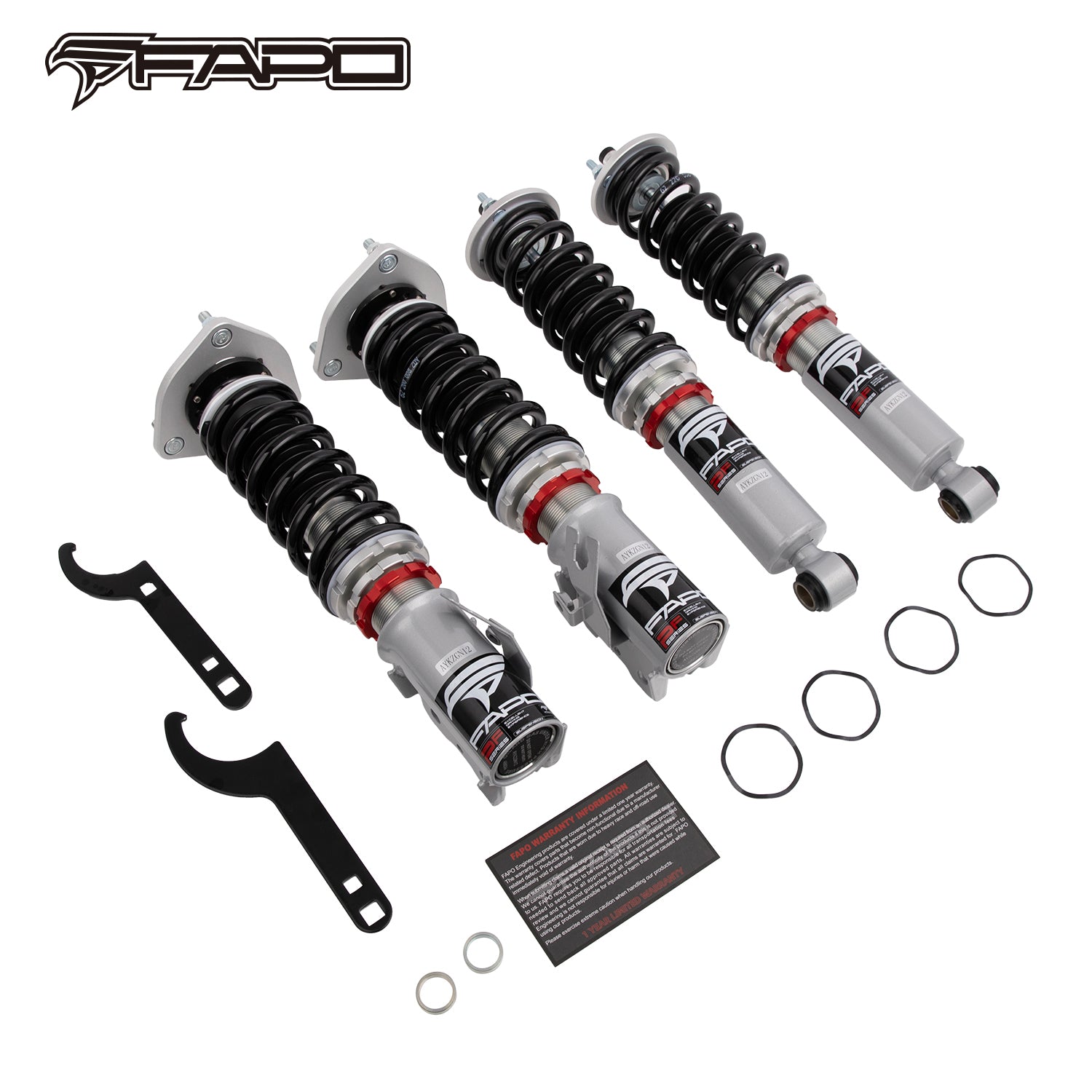 FAPO 32-Level Adjustable Coilovers for 1988-1994 Nissan Cefiro 1st Gen (A31) PF001220