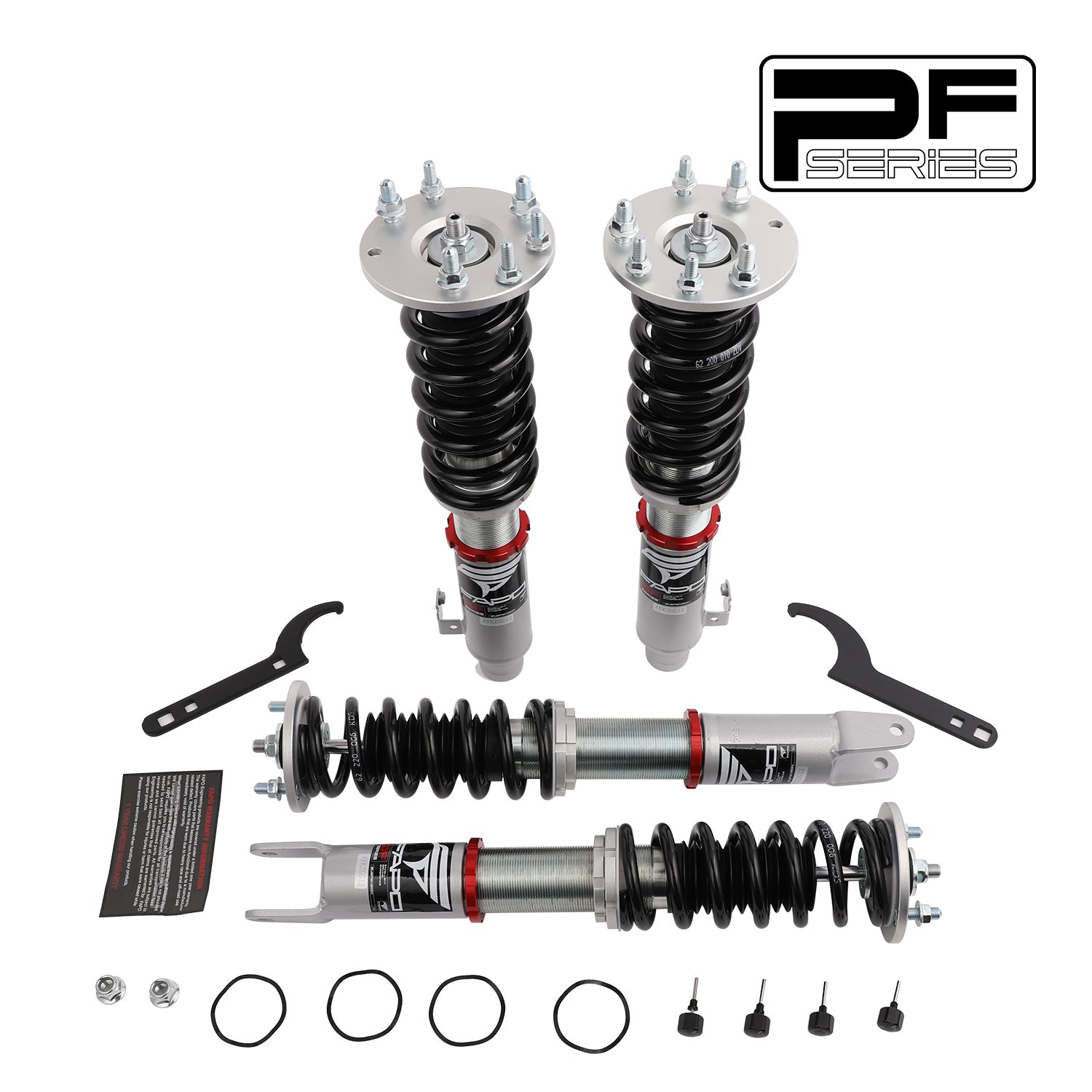 FAPO 32-Level Adjustable Coilovers for 2008-2012 Honda Accord 8th Gen CP CS PF012420