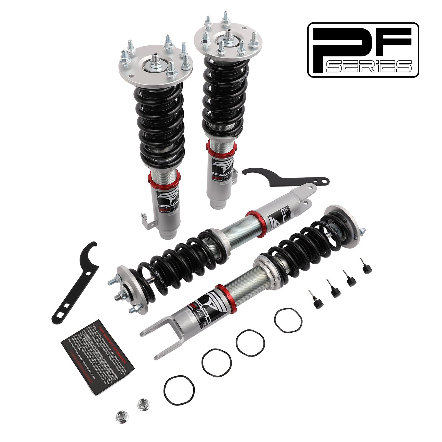 FAPO 32-Level Adjustable Coilovers for 2008-2012 Honda Accord 8th Gen CP CS PF012420