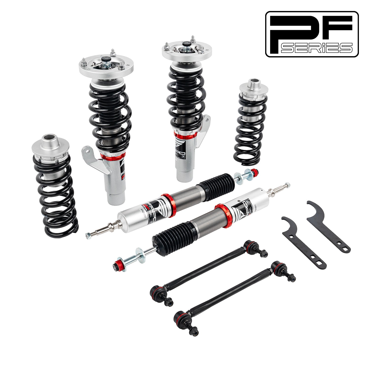FAPO 32-Level Adjustable Coilovers for 2006-2013 BMW 3 Series 5th Gen E90 E91 E92 E93 PF006430