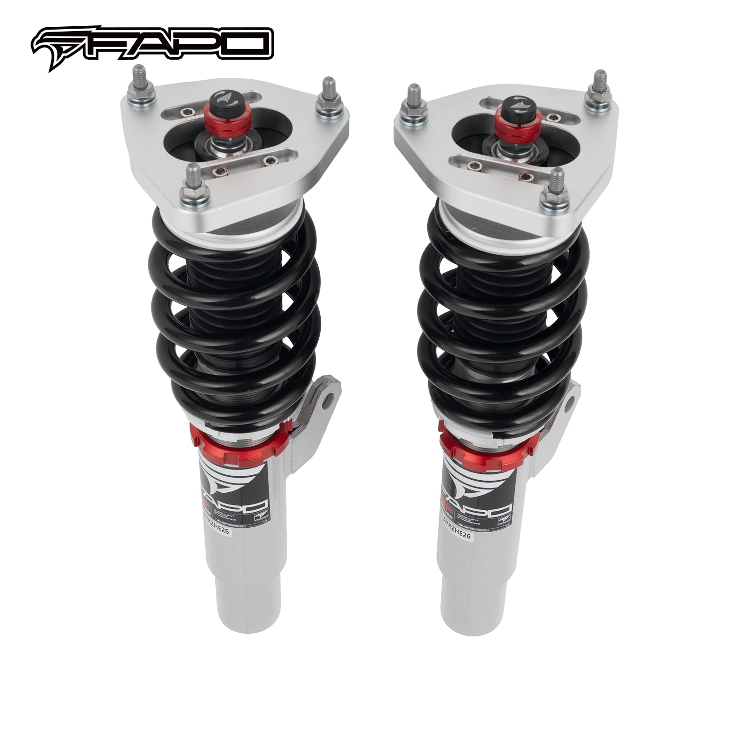 FAPO 32-Level Adjustable Coilovers for Volkswagen Golf 8th Gen MK8/MQB 2020+ & Golf GTI MK7/A7/MQB 2012-2020 PF004830