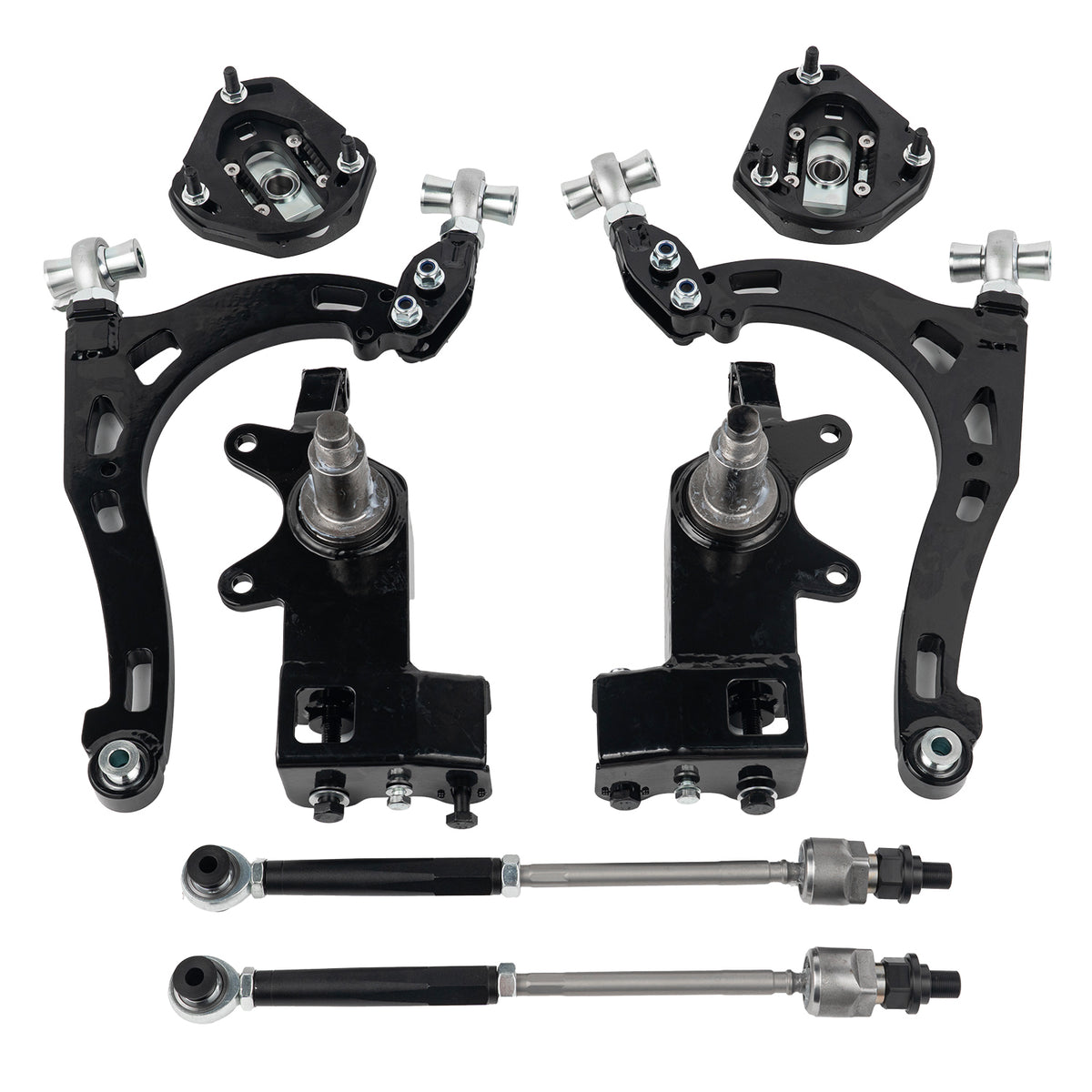FAPO 8 PCS Front Steering Drift Angle Kit For 1989-2002 Nissan S13 S14 S15 200SX PZ061310