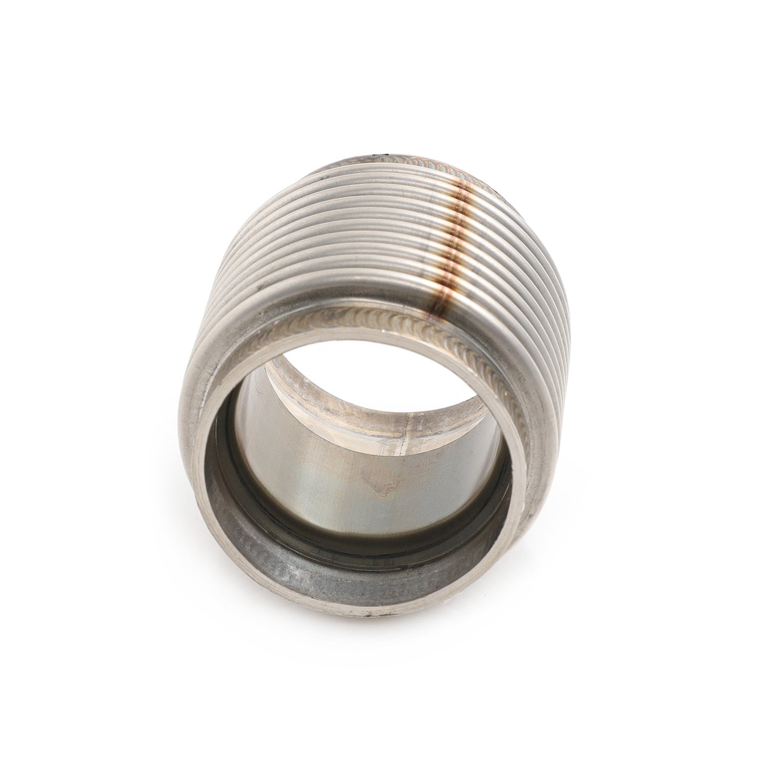 Universal 2  ID T304 SS EXHAUST FLEX BELLOWS 2.55  Long Flex Joint Pipe ULTRA STRONG FE902010 FE902010