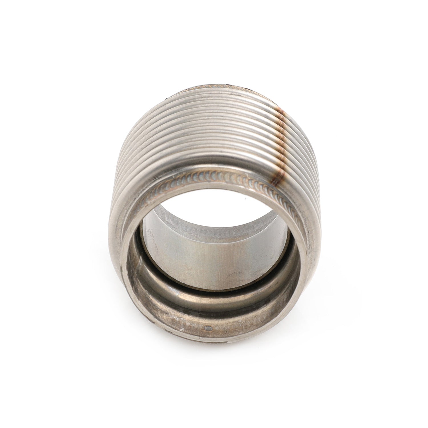 Universal 2  ID T304 SS EXHAUST FLEX BELLOWS 2.55  Long Flex Joint Pipe ULTRA STRONG FE902010 FE902010
