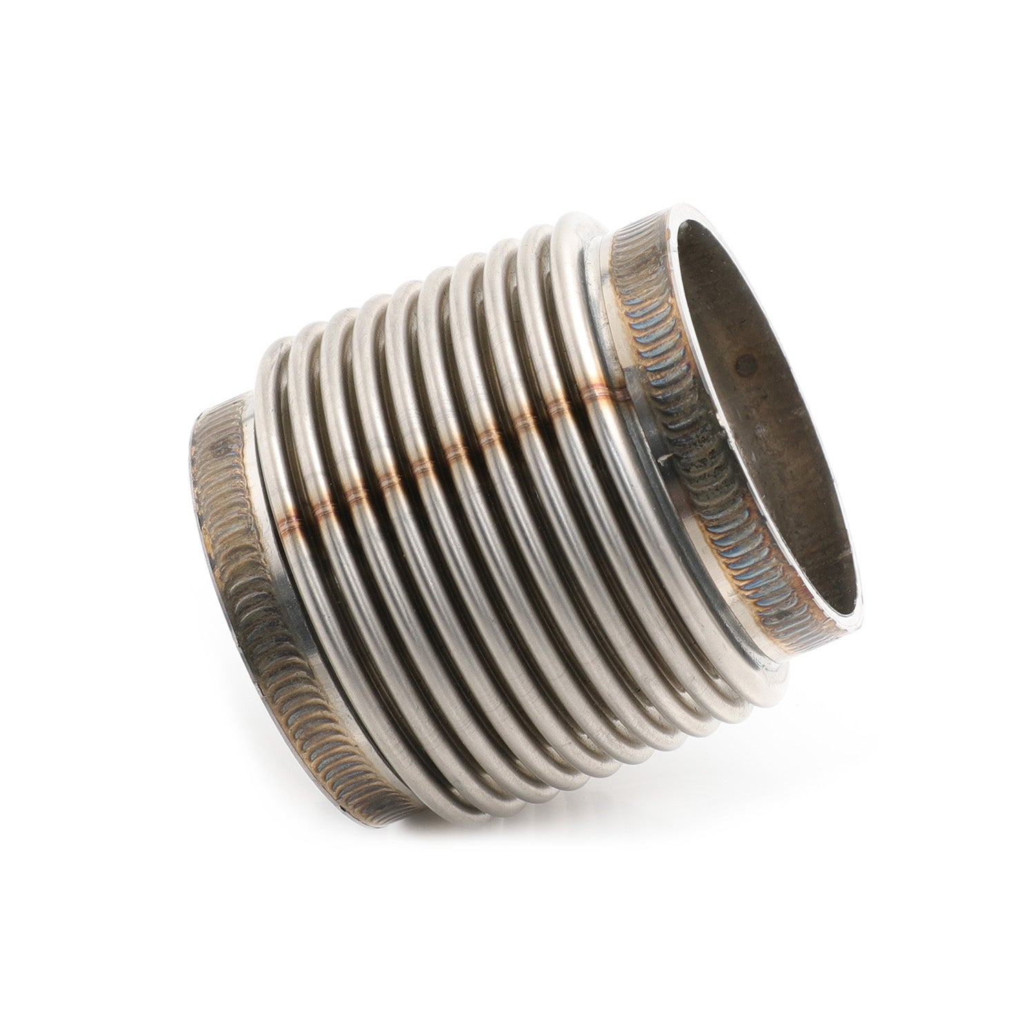 Universal 2  ID T304 SS EXHAUST FLEX BELLOWS 2.55  Long Flex Joint Pipe ULTRA STRONG FE902010 FE902010