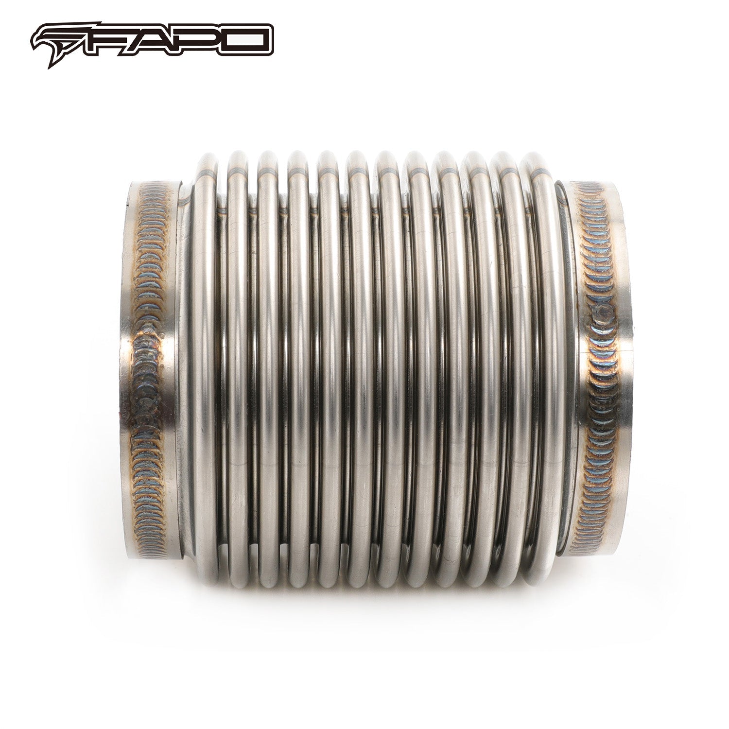 FAPO 3in ID T304 SS EXHAUST FLEX BELLOWS 4in Long Joint Pipe ULTRA STRONG FE903010