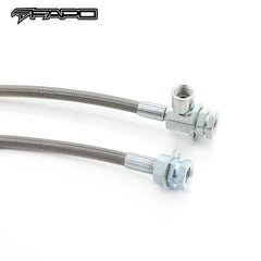 FAPO Front Extended Stainless Steel Brake Lines For Ford F-150 XLT Bronco 1980-1996 FZ031010