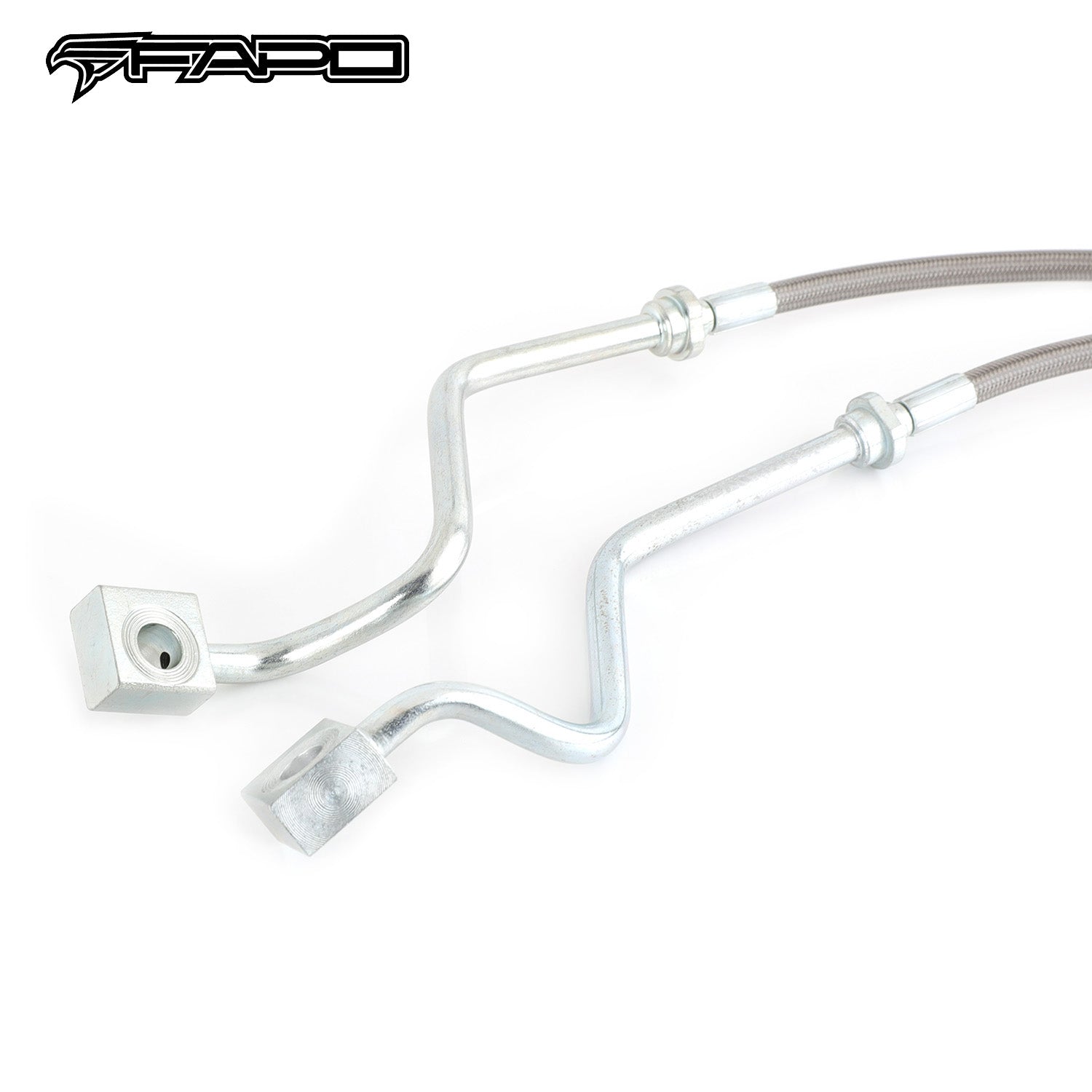 FAPO FRONT Extended Brake Line for 99-04 Ford F-250 F-350 Super Duty 4WD 4-8  lift FZ070510
