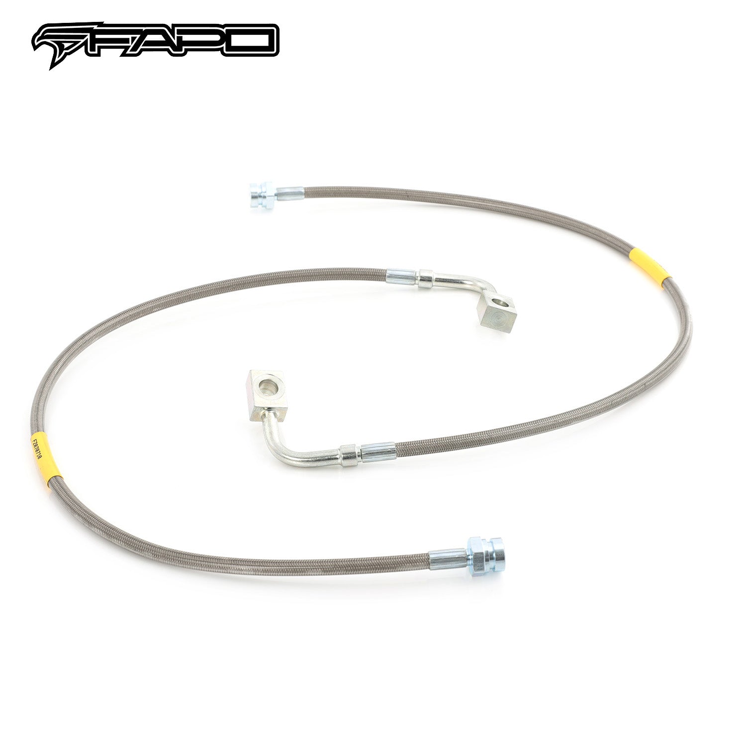 FAPO FRONT Extended Brake Line for 07-18 Jeep Wrangler JK 2-6  lift FZ070710