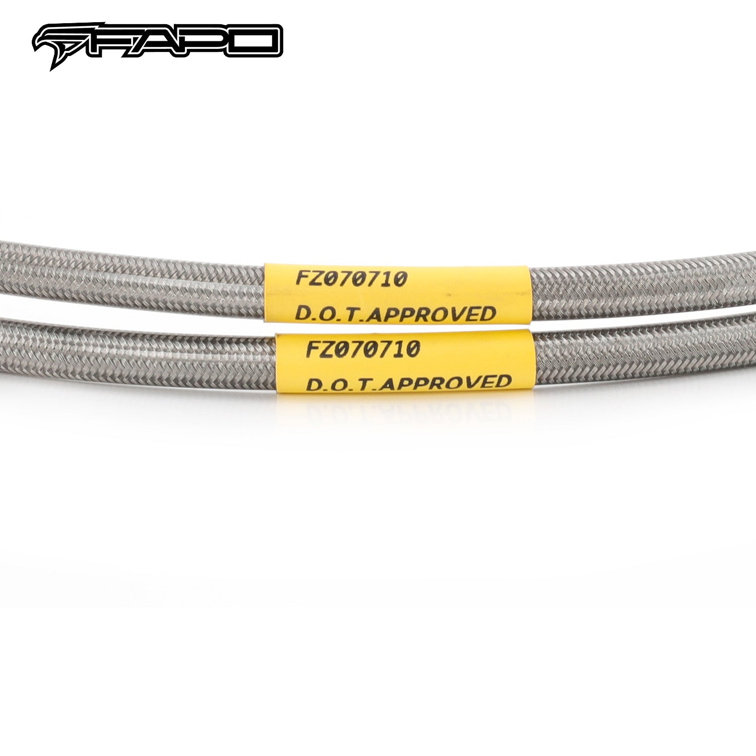 FAPO FRONT Extended Brake Line for 07-18 Jeep Wrangler JK 2-6  lift FZ070710