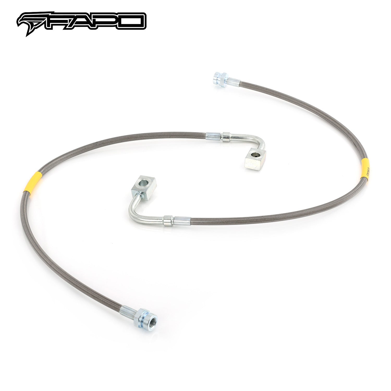 FAPO REAR Extended Brake Line for 07-18 Jeep Wrangler JK 2-6  lift FZ070810
