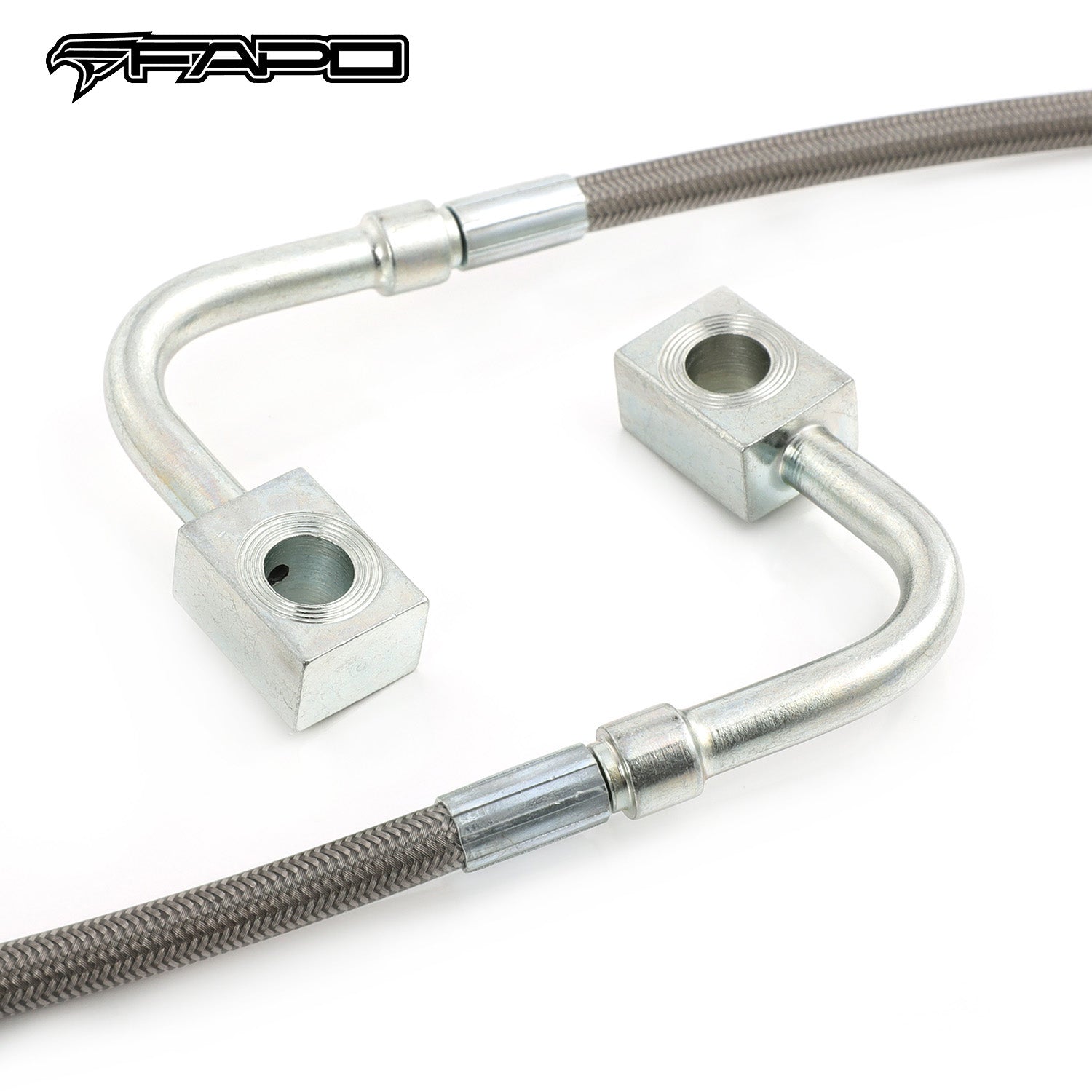 FAPO REAR Extended Brake Line for 07-18 Jeep Wrangler JK 2-6  lift FZ070810