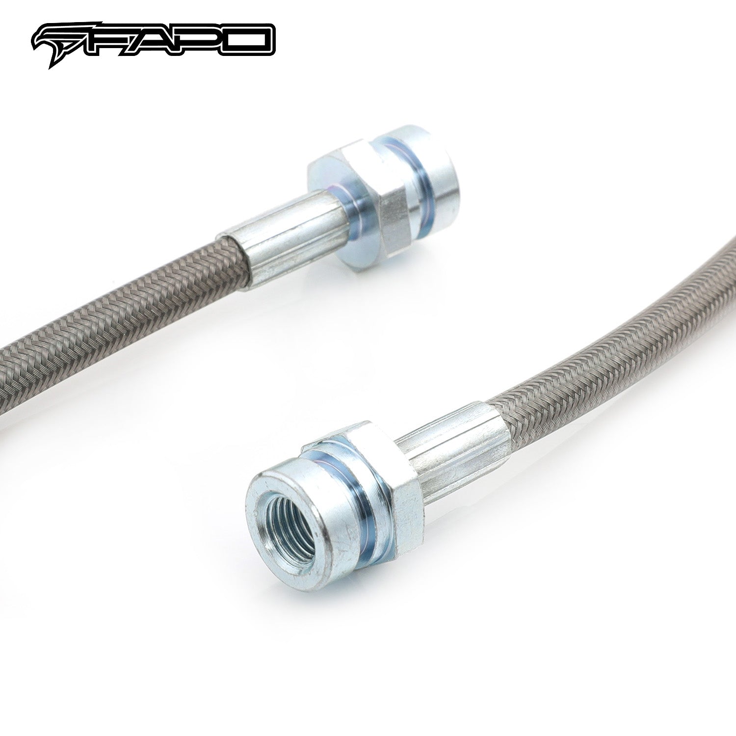 FAPO REAR Extended Brake Line for 07-18 Jeep Wrangler JK 2-6  lift FZ070810