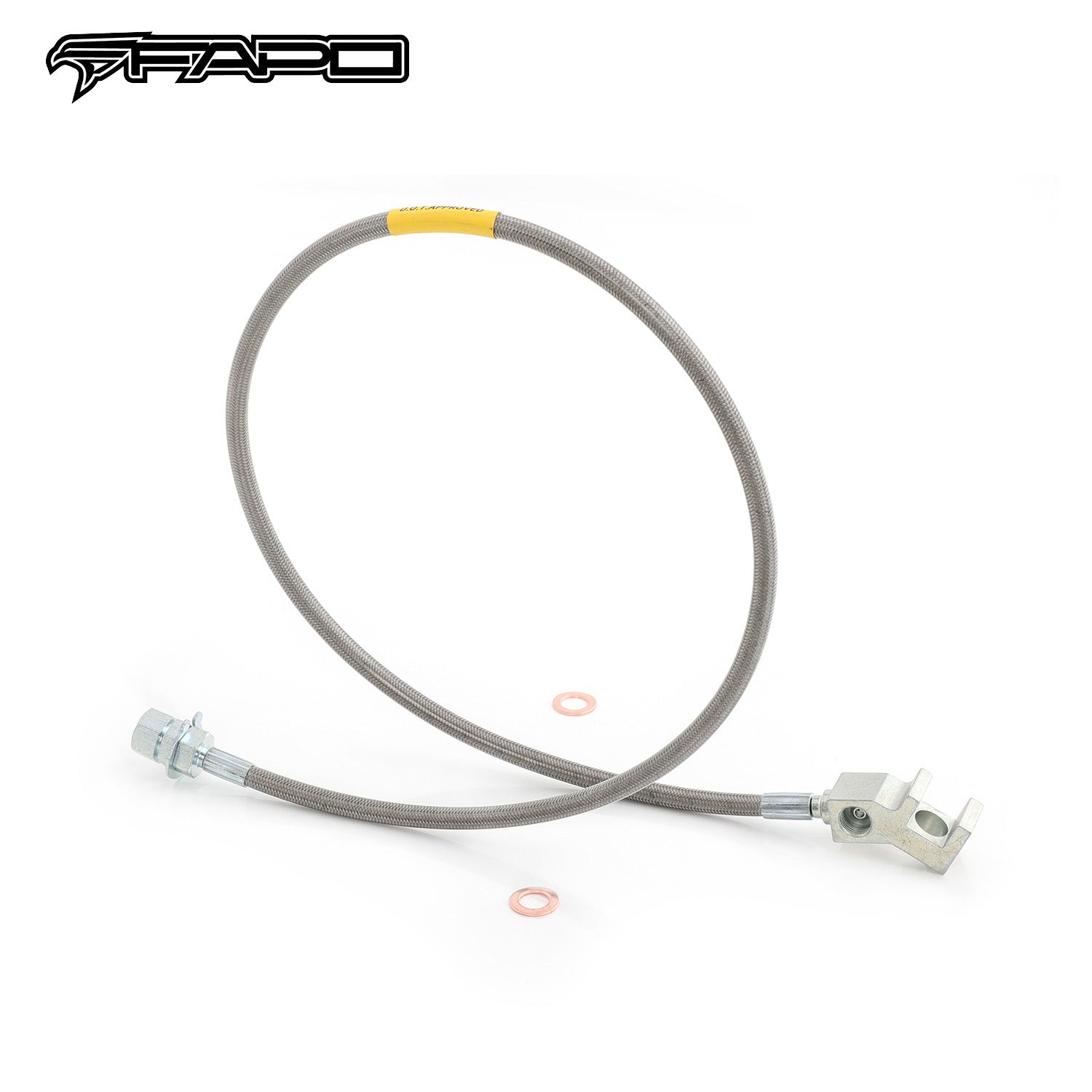 FAPO Extended SS Brake Line (REAR) 99-04 Ford F-250 F-350 Super Duty 4-8in lift FZ071310
