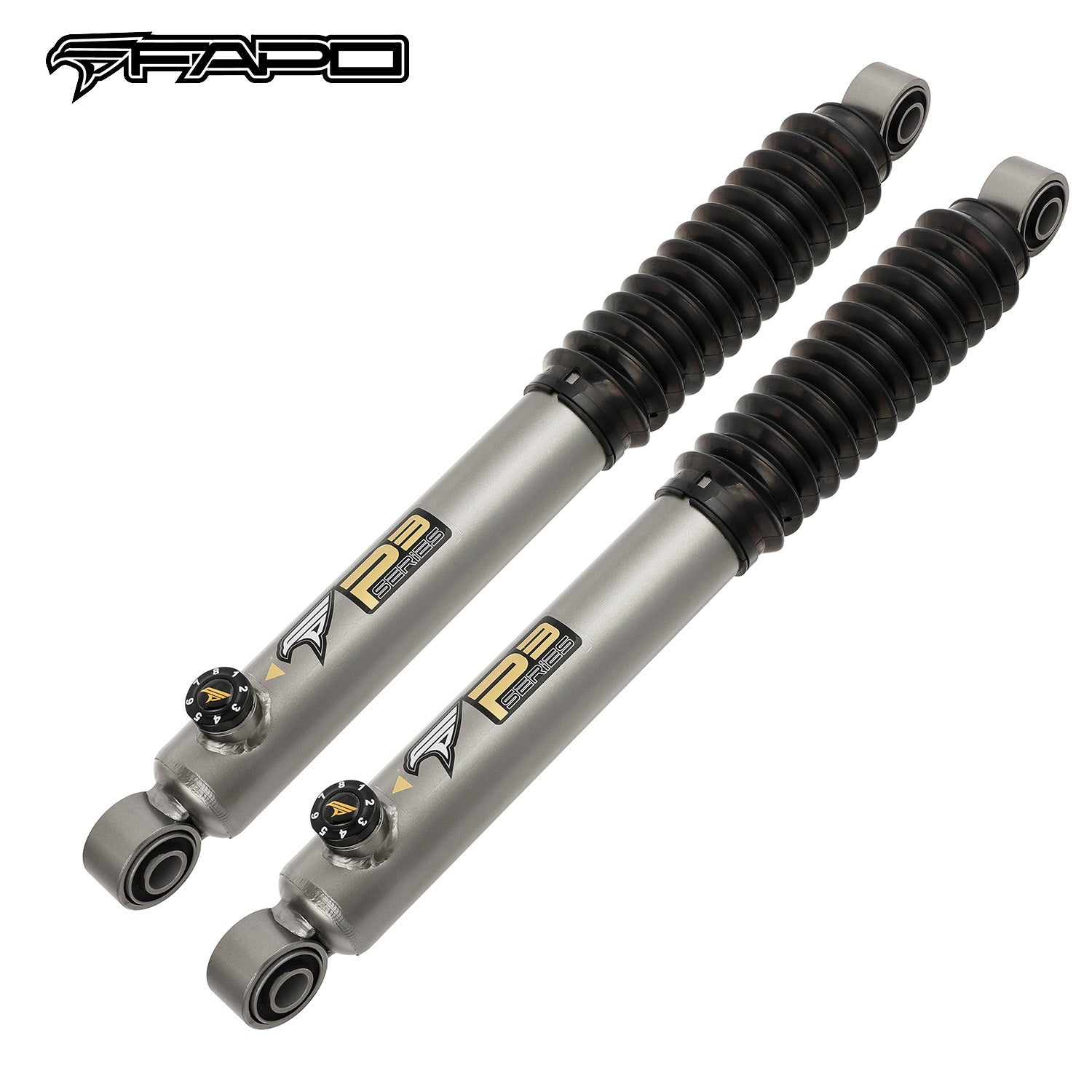 8-Stage Rear 0-5.5 in Lift Shocks for Toyota Tacoma 1995-2004 PA097030