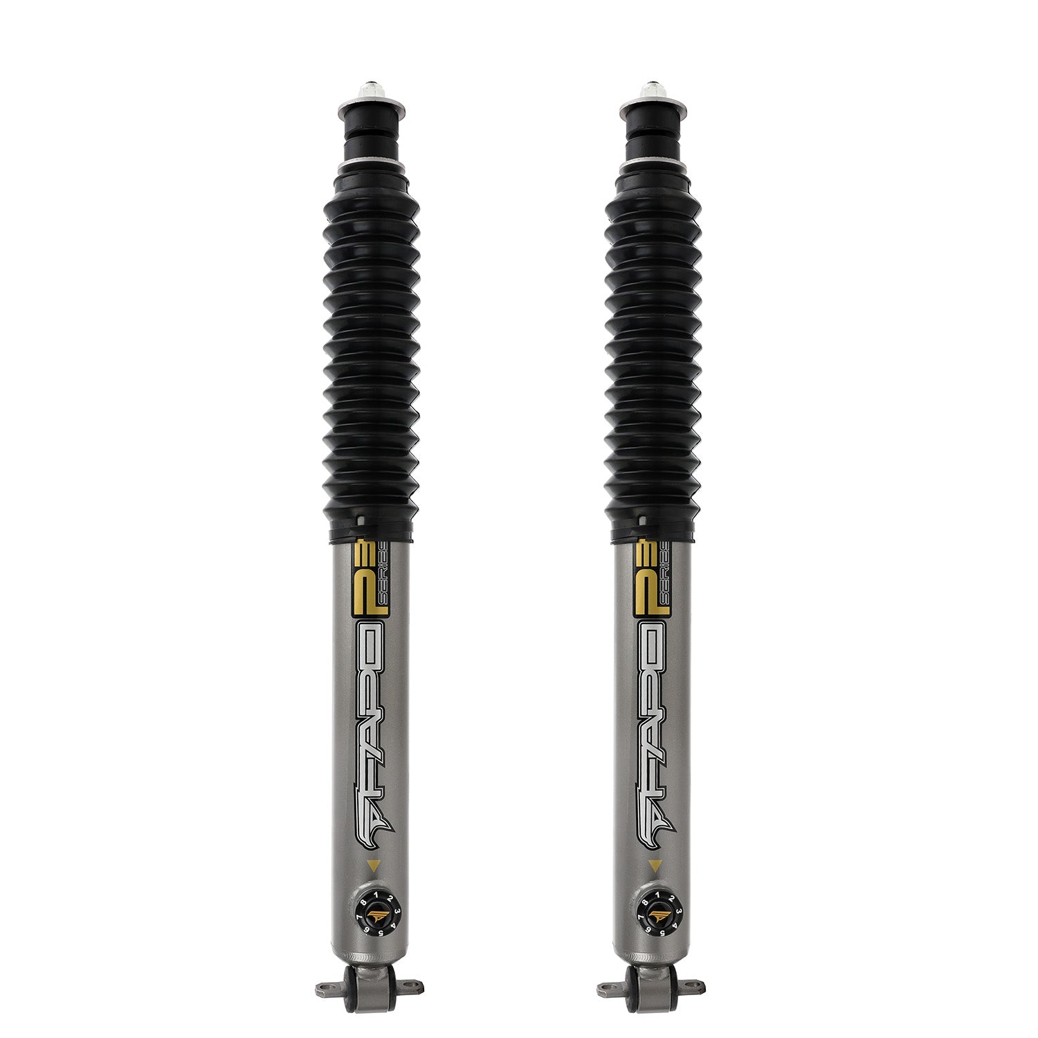 8-Stage Front 1-3 in Lift Shocks for 1997-2006 Jeep Wrangler TJ PA164430