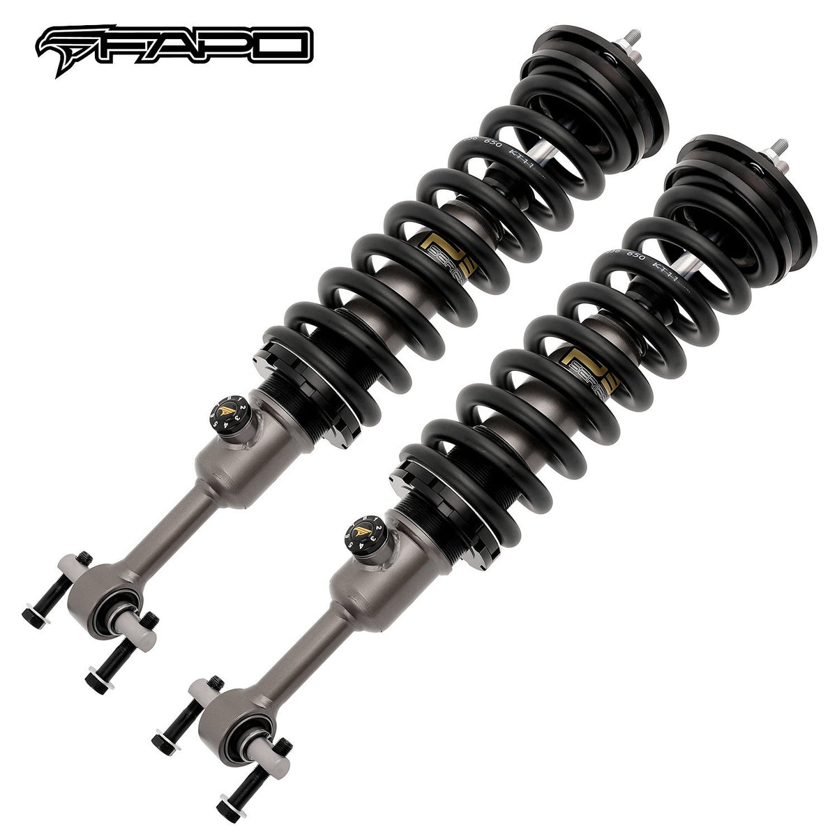 8-Stage Front 0-2 in Lift Shocks for 2014-2020 Ford F-150 PA167330