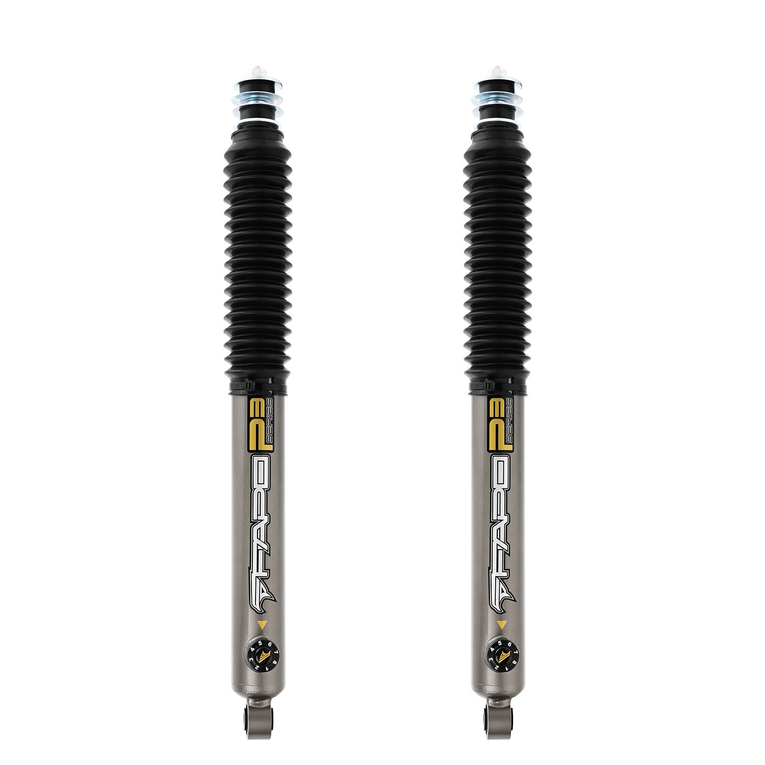 8-Stage Rear 2-4 in Lift Shocks for Toyota Tacoma 2005-2021 PA264231