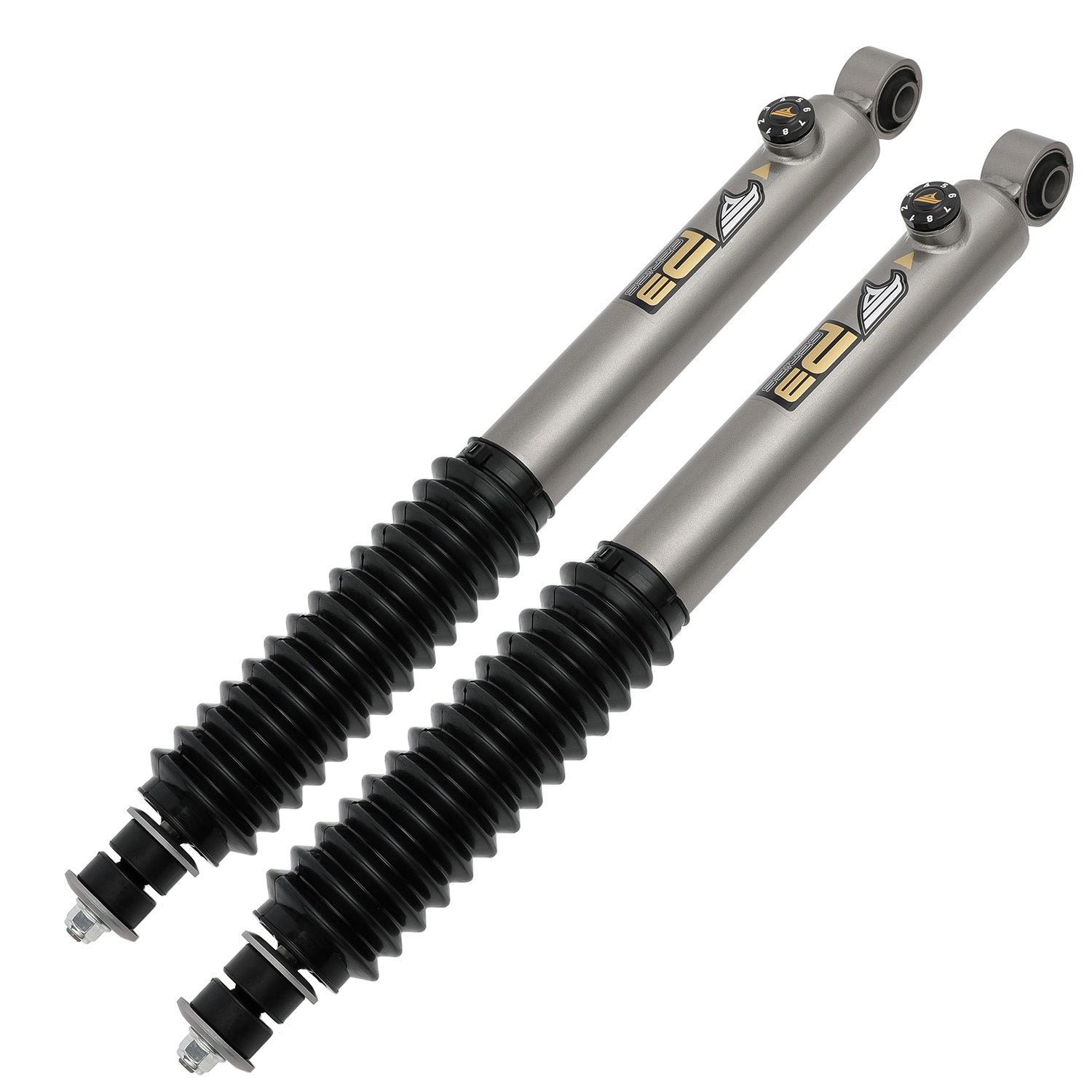 8-Stage Rear 0-2 in Lift Shocks for 2003 - 2014 Land Cruiser Prado 120/150  PA265130