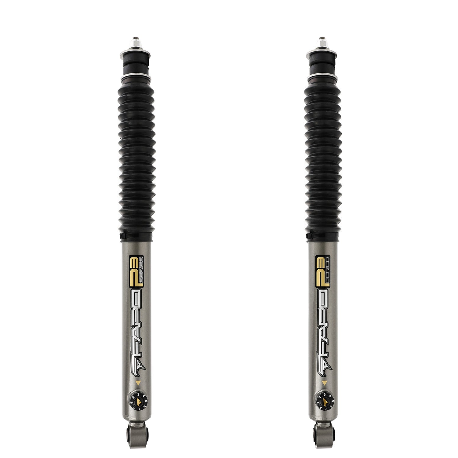 8-Stage Rear 0-3.5 in Lift Shocks for 2007-2021 Toyota Tundra PA265631