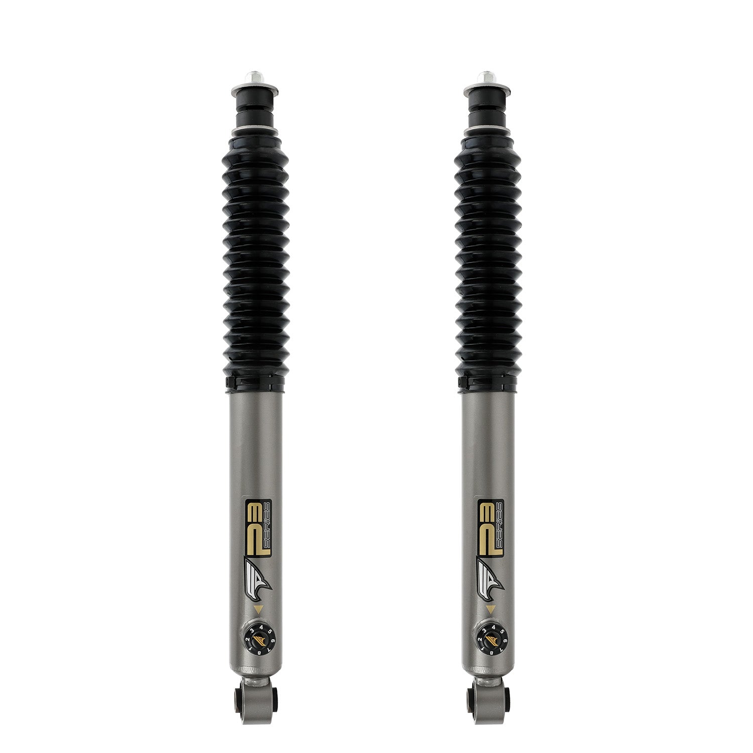 8-Stage Rear 2-3 in Lift Shocks for 2003-2021 Toyota Land Cruiser Prado 4Runner FJ CRUISER PA292430