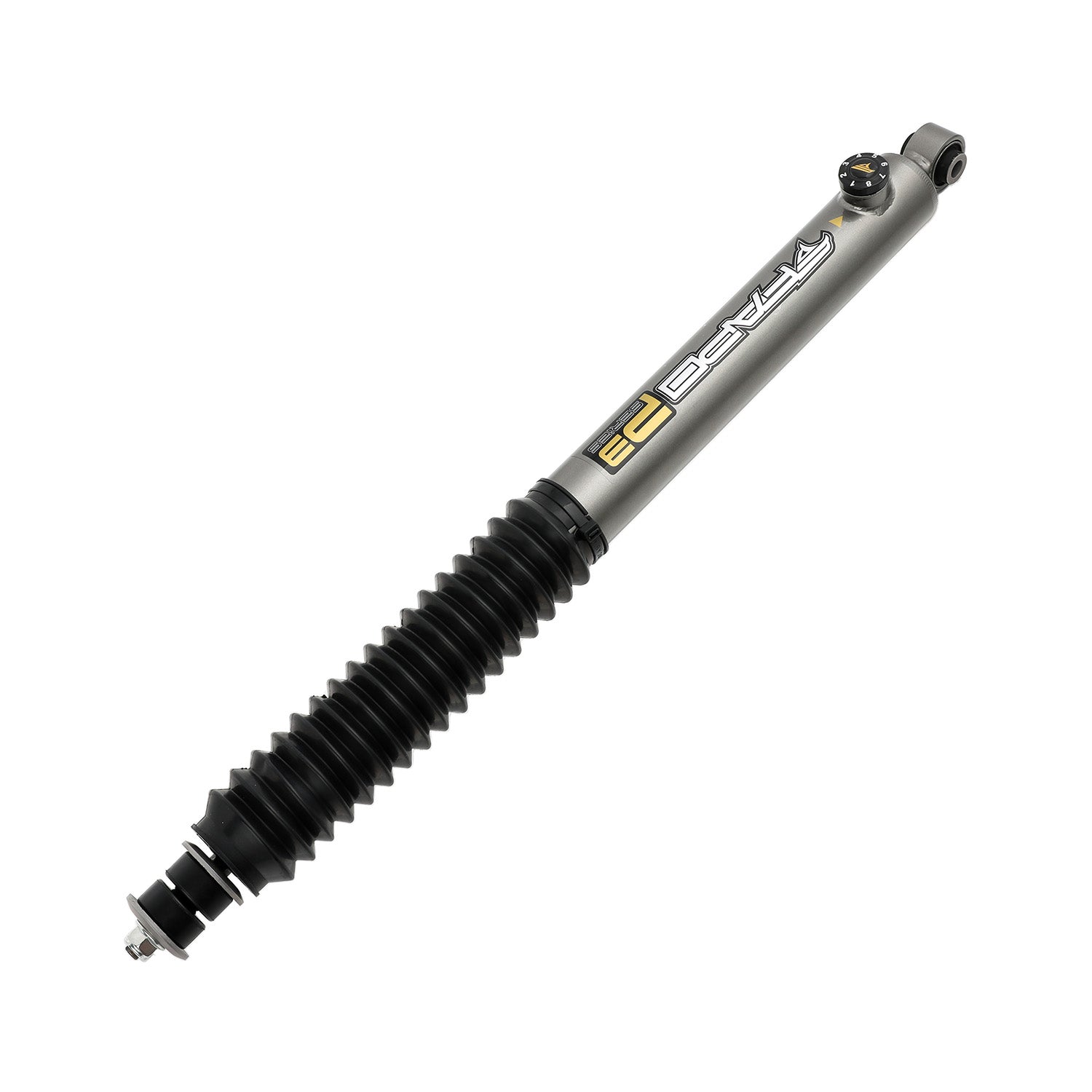 8-Stage Front 3-4.5 in Lift Shocks for 2007-2018 Jeep Wrangler JK PA360630