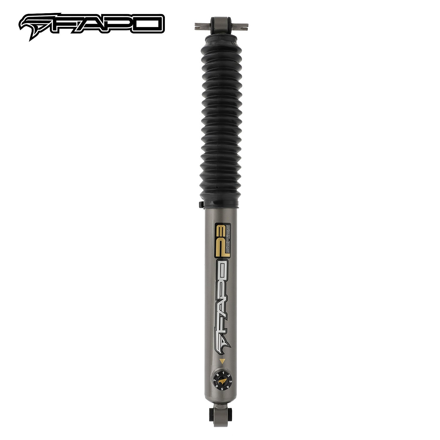 Fapo 8-Stage Full Set 3-4.5 in Lift Shocks for 2007-2018 Jeep Wrangler JK 4Pcs Set ‎PA360630 PA660630