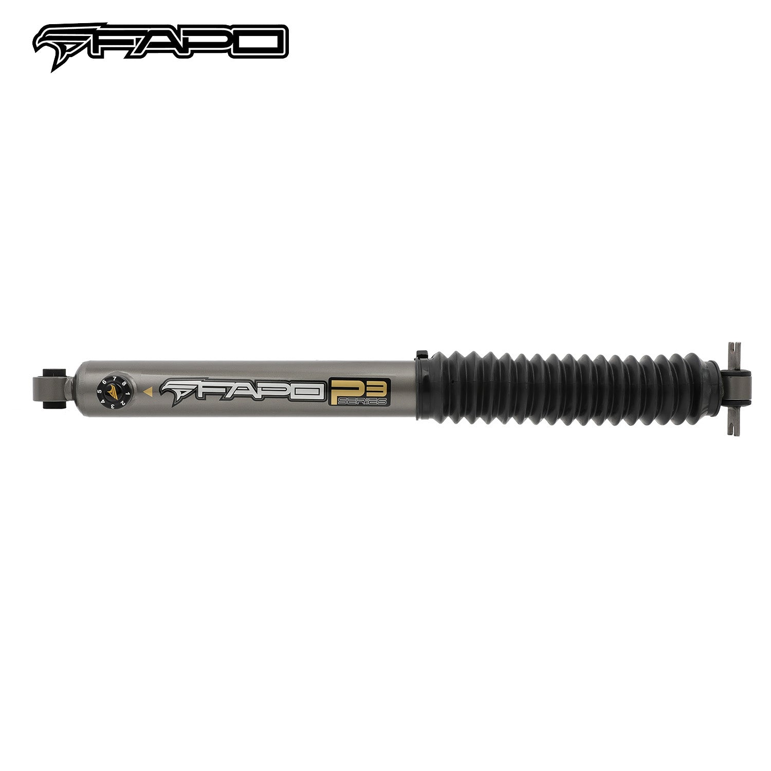 Fapo 8-Stage Full Set 3-4.5 in Lift Shocks for 2007-2018 Jeep Wrangler JK 4Pcs Set ‎PA360630 PA660630