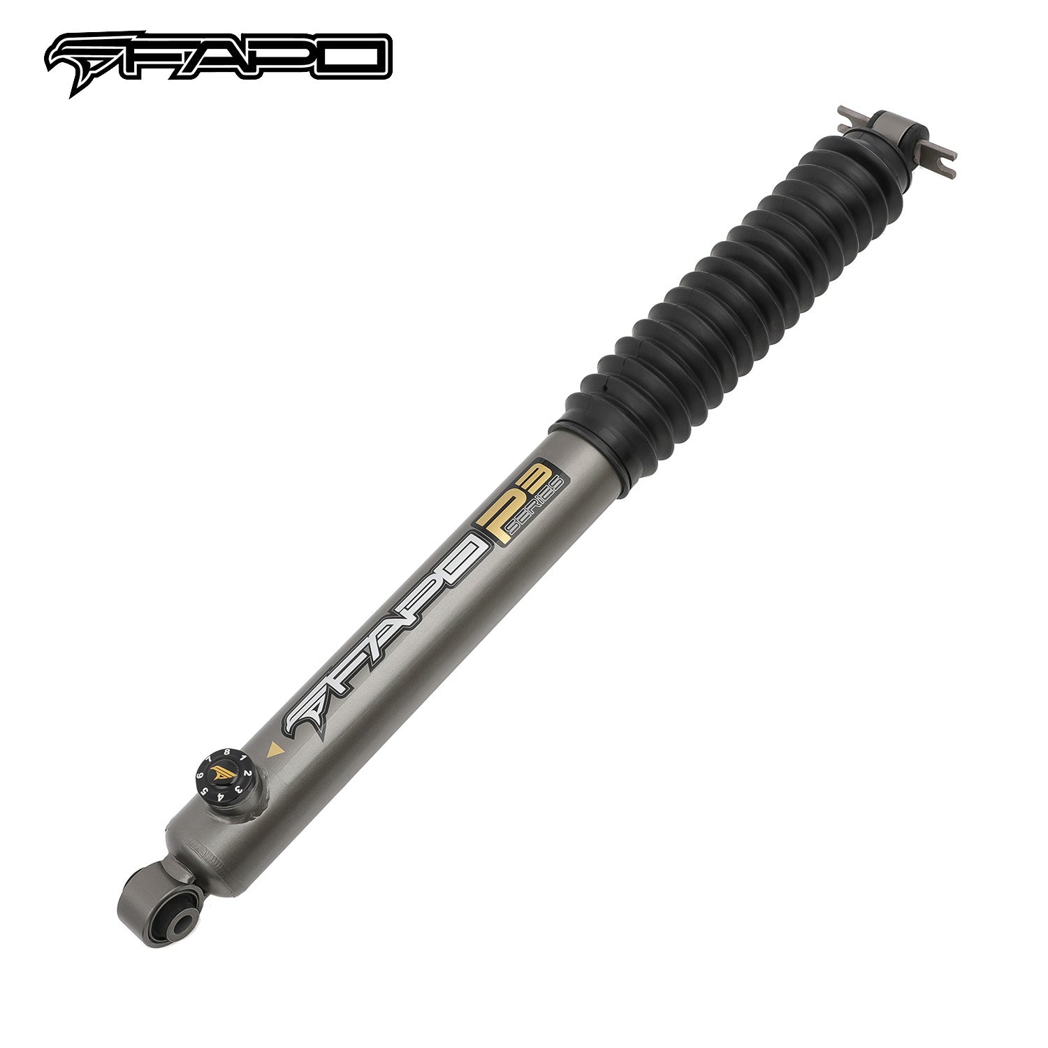 Fapo 8-Stage Full Set 3-4.5 in Lift Shocks for 2007-2018 Jeep Wrangler JK 4Pcs Set ‎PA360630 PA660630