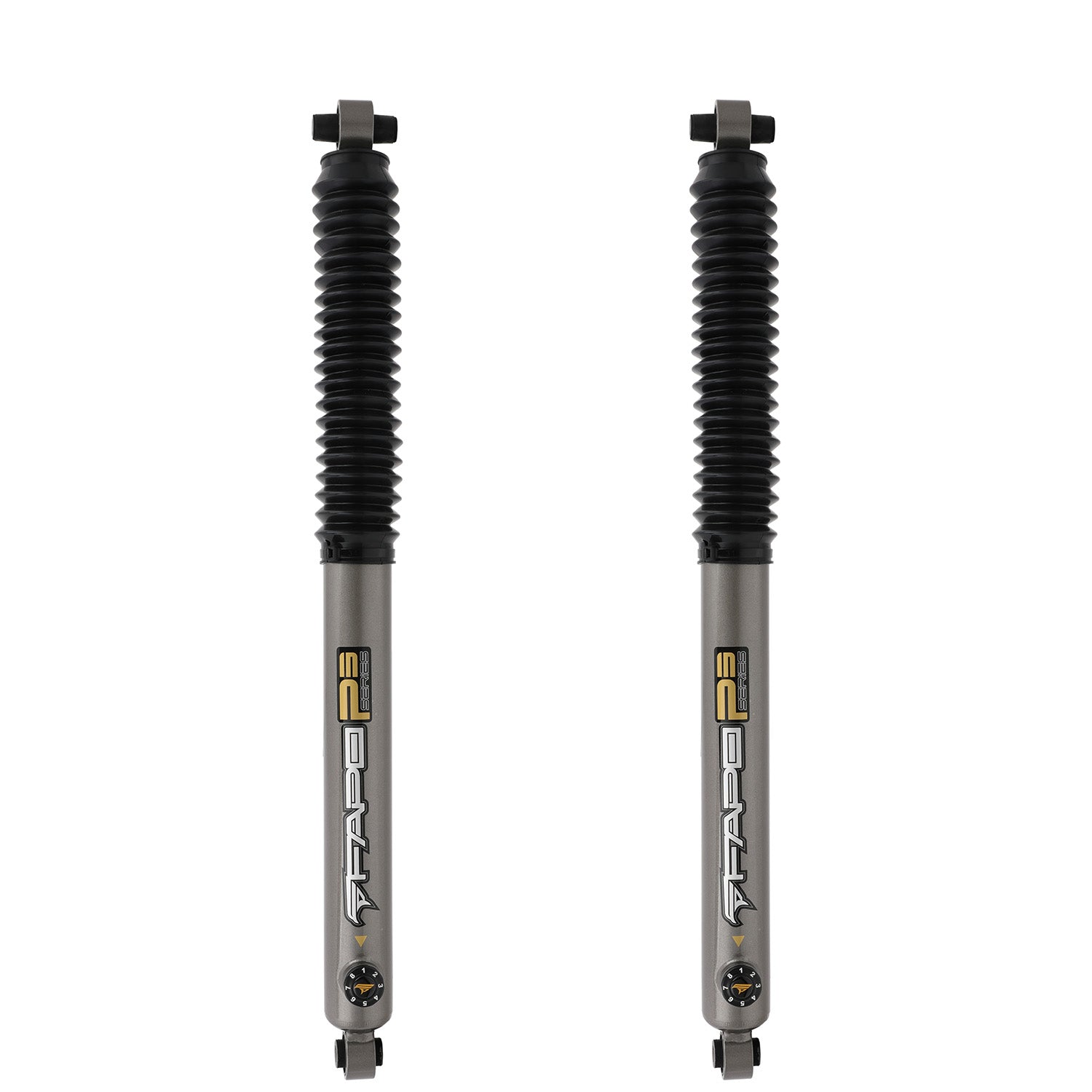 8-Stage Rear 3.5-4 in Lift Shocks for 2018-2021 Jeep Wrangler JL PA791830