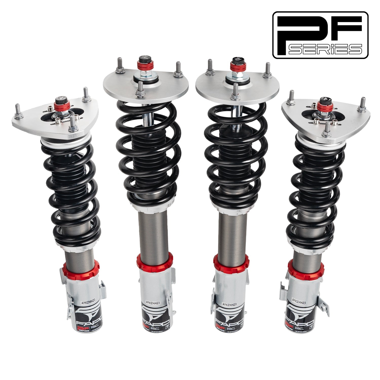 FAPO 32-Level Adjustable Coilovers for 2002-2007 Subaru Impreza RS/TS/Outback Sport (GD/GG) 3 bolts PF000130