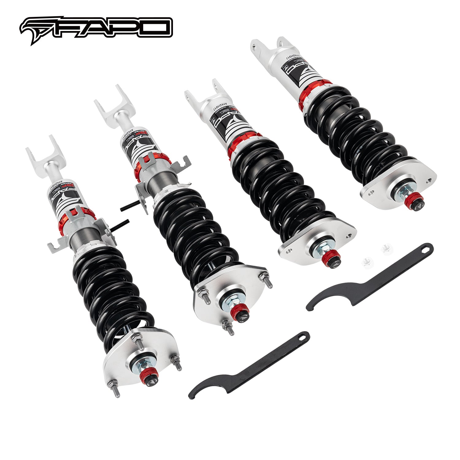 FAPO 32-Level Adjustable Coilovers for 2003-2008 Nissan 350Z/Nissan Fairlady Z (Z33) PF001430