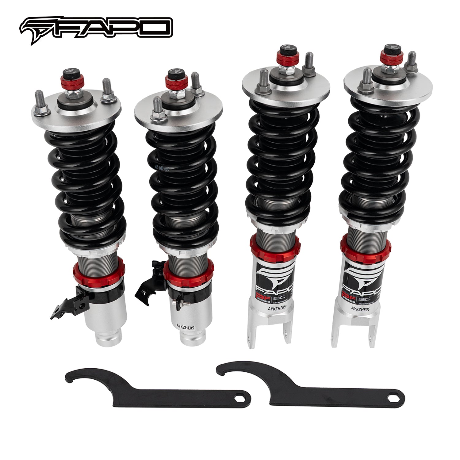 FAPO 32-Level Adjustable Coilovers for 1996-2000 Honda Civic 6th Gen (Rear Fork) (EK/EM/DC2/EJ) PF002430