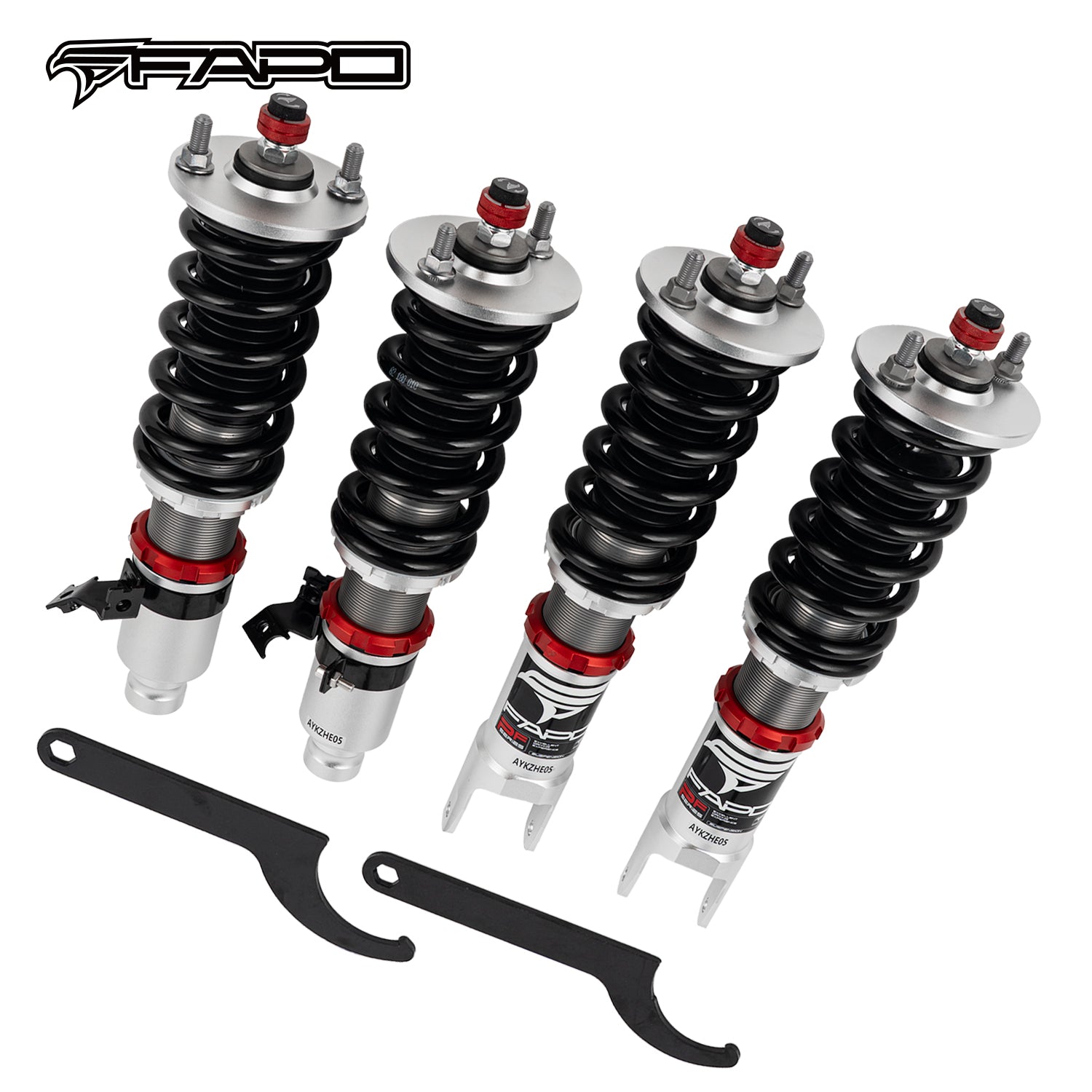 FAPO 32-Level Adjustable Coilovers for 1996-2000 Honda Civic 6th Gen (Rear Fork) (EK/EM/DC2/EJ) PF002430