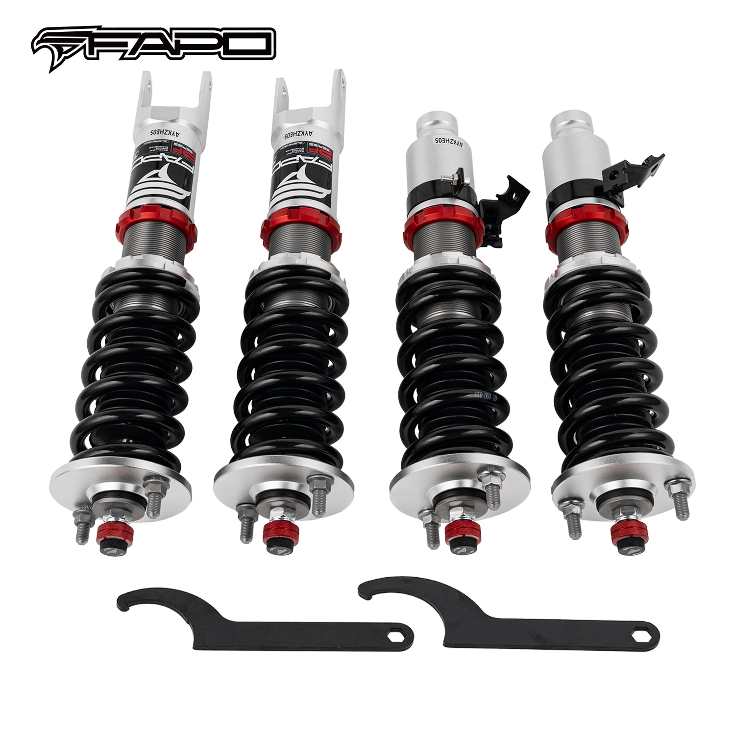 FAPO 32-Level Adjustable Coilovers for 1996-2000 Honda Civic 6th Gen (Rear Fork) (EK/EM/DC2/EJ) PF002430