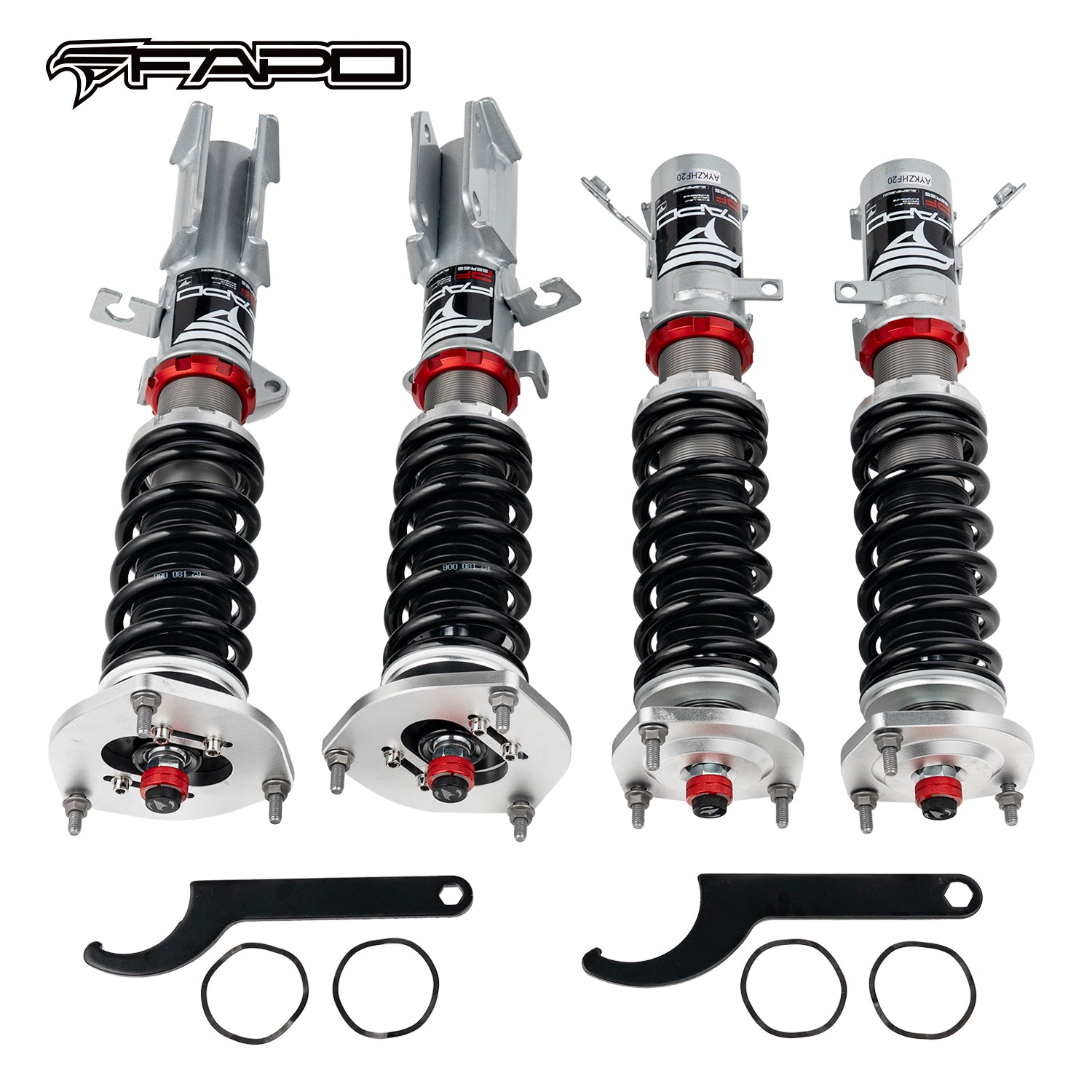 FAPO 32-Level Adjustable Coilovers for 1987-2000 Toyota Corolla 6th/7th/8th Gen PF005530