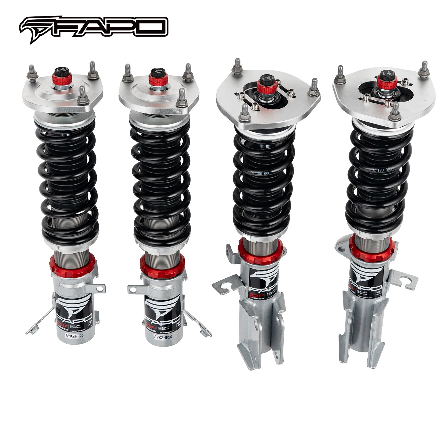 FAPO 32-Level Adjustable Coilovers for 1987-2000 Toyota Corolla 6th/7th/8th Gen PF005530