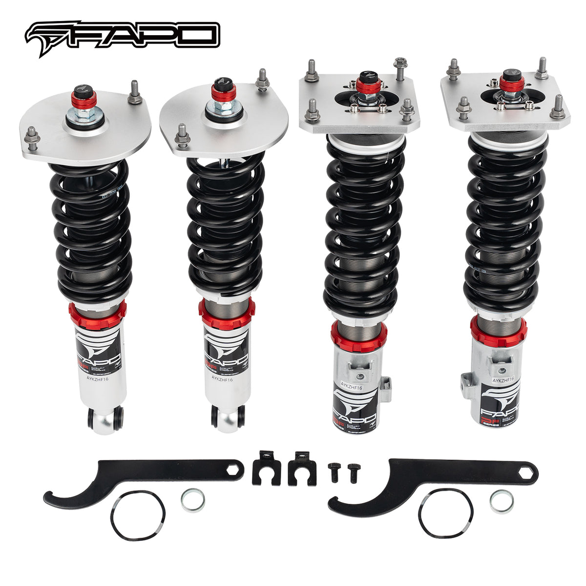 FAPO 32-Level Adjustable Coilovers for 1987-1992 Mazda RX-7 2nd Gen (FC3S) PF007230