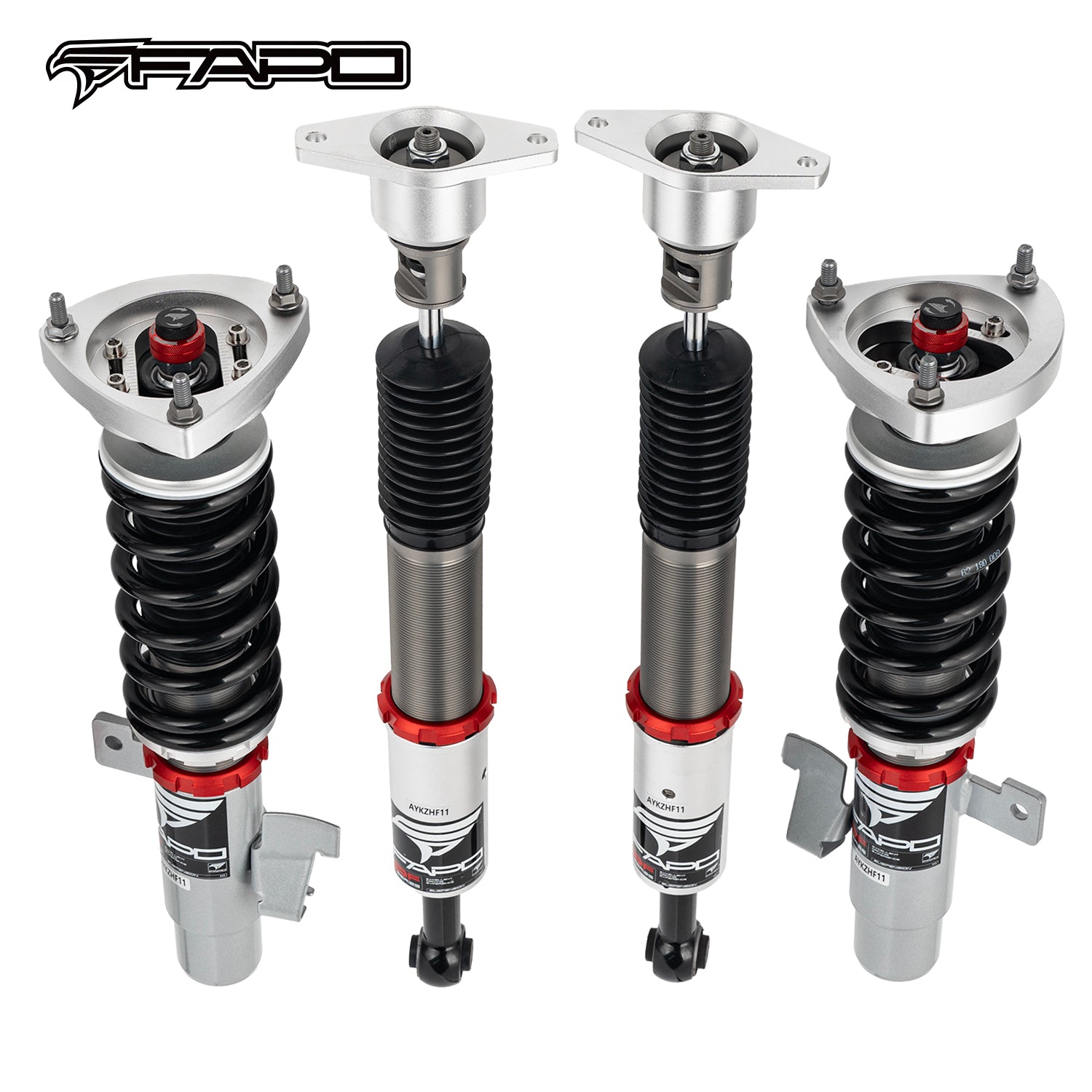 FAPO 32-Level Adjustable Coilovers for 2005–2014 Ford Focus 2nd Gen MK2/C307 PF007930