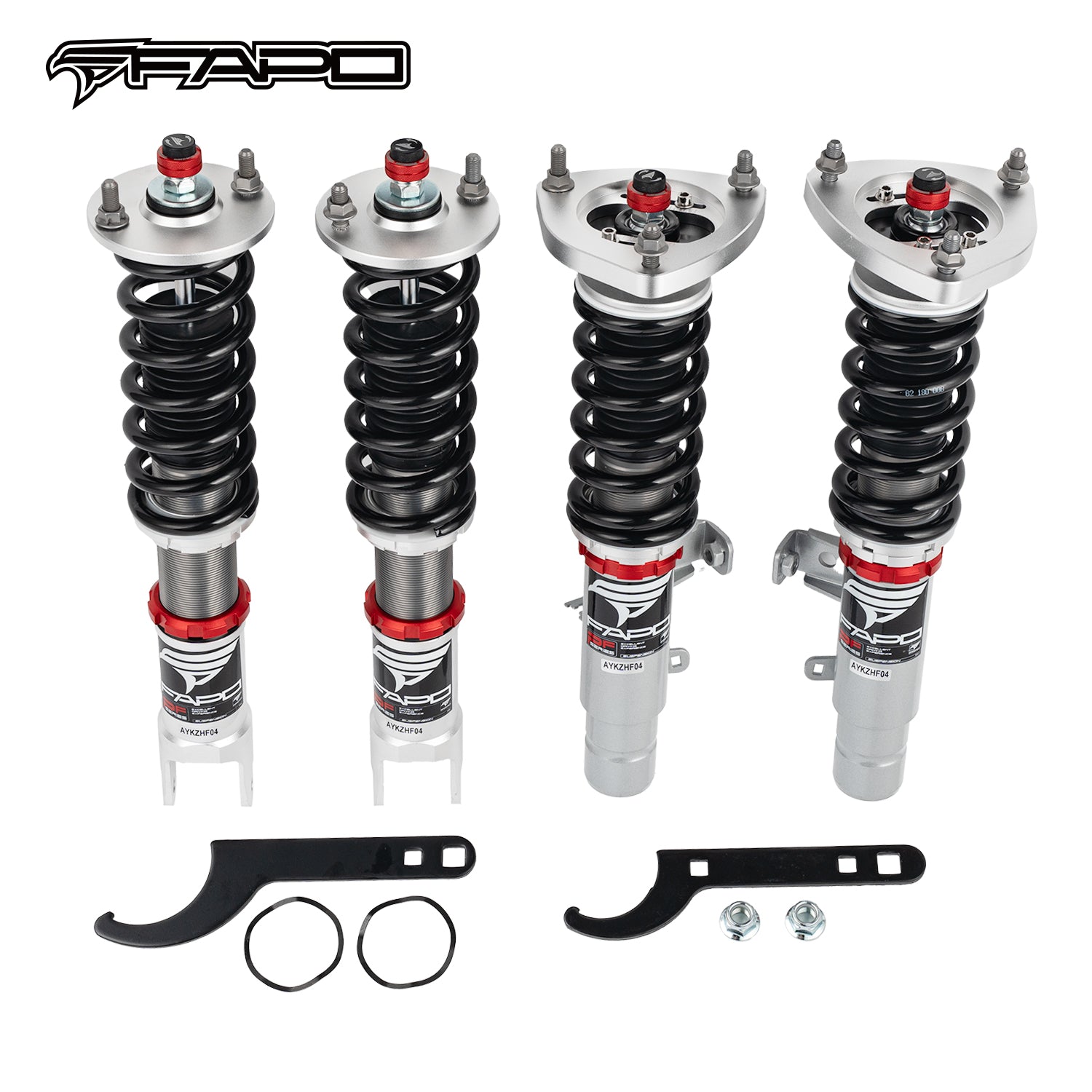 FAPO 32-Level Adjustable Coilovers for 2012-2019 Honda Accord 9th Gen (CT1/CT2/CR2/CR3/CR6) PF012630