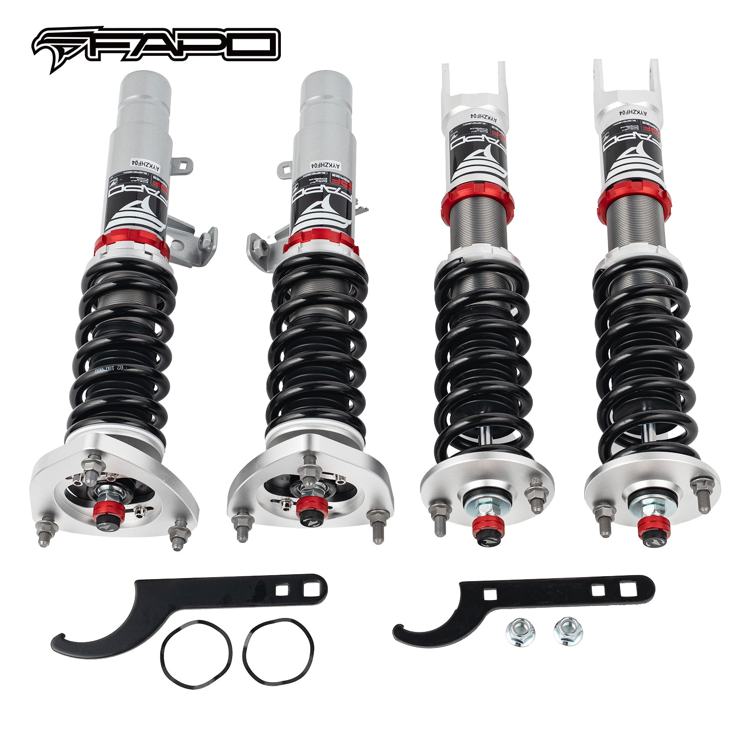 FAPO 32-Level Adjustable Coilovers for 2012-2019 Honda Accord 9th Gen (CT1/CT2/CR2/CR3/CR6) PF012630