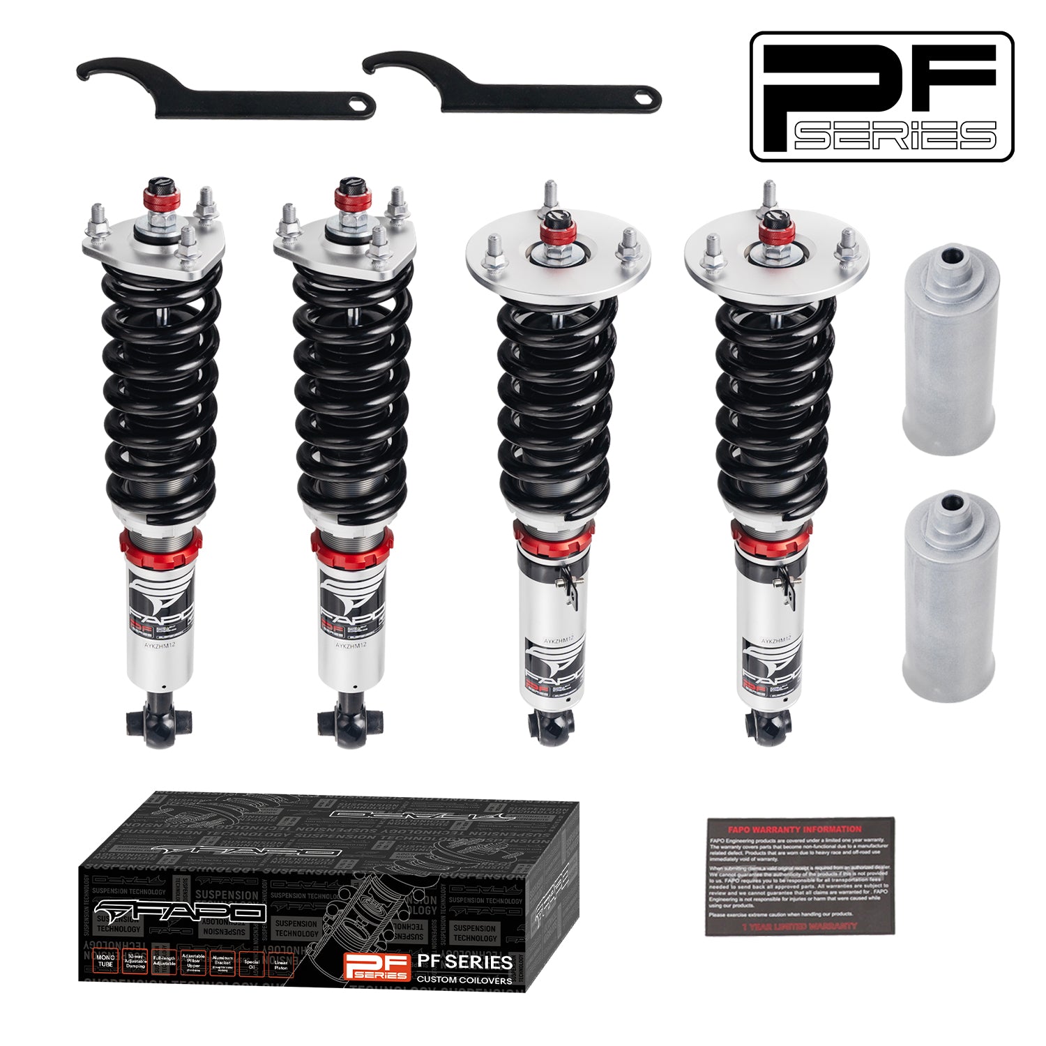 FAPO 32-Level Adjustable Coilovers for 2006-2013 Lexus IS250/IS350 2nd Gen XE20 GSE20 PF015530