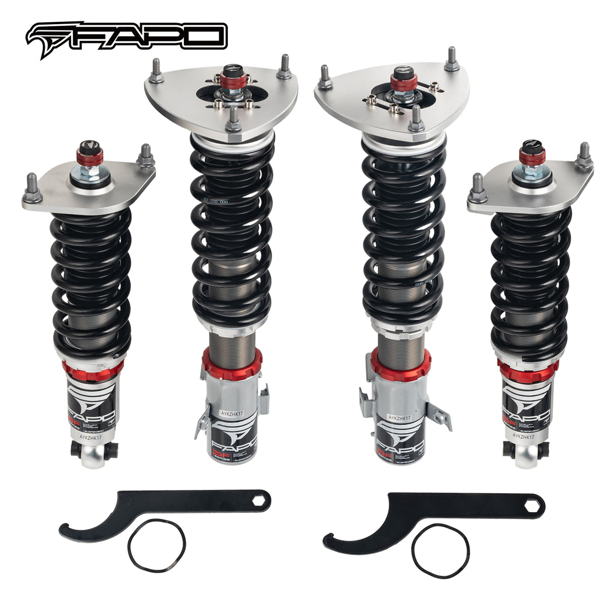 FAPO 32-Level Adjustable Coilovers for 2008-2013 Subaru Forester 3rd Gen (SH) PF020330
