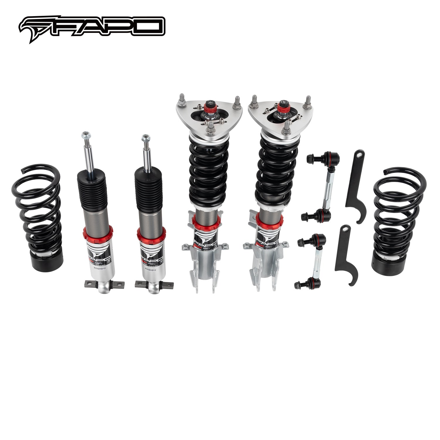 FAPO 32-Level Adjustable Coilovers for 2015-2023 Ford Mustang 6th Gen 2.3T/5.0L (S550) PF027430
