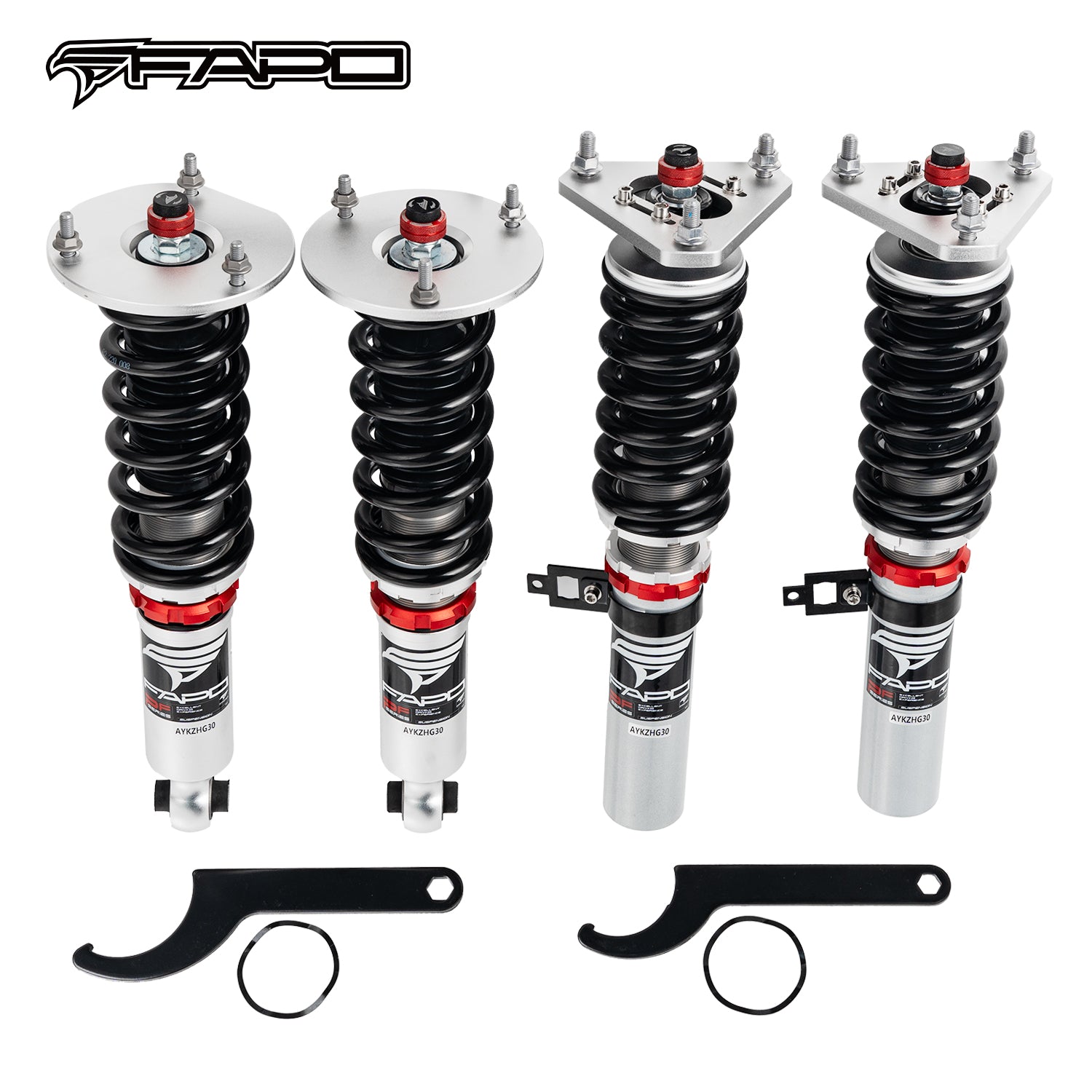 FAPO 32-Level Adjustable Coilovers for 1989-1992 Toyota Chaser X80 (MX83/JZX81) PF045930