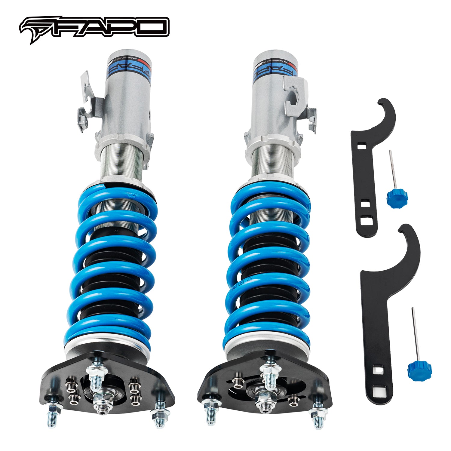 FAPO 16-Level Adjustable Front Coilovers for Nissan Silvia S13 240SX 1988-1994 PS001228