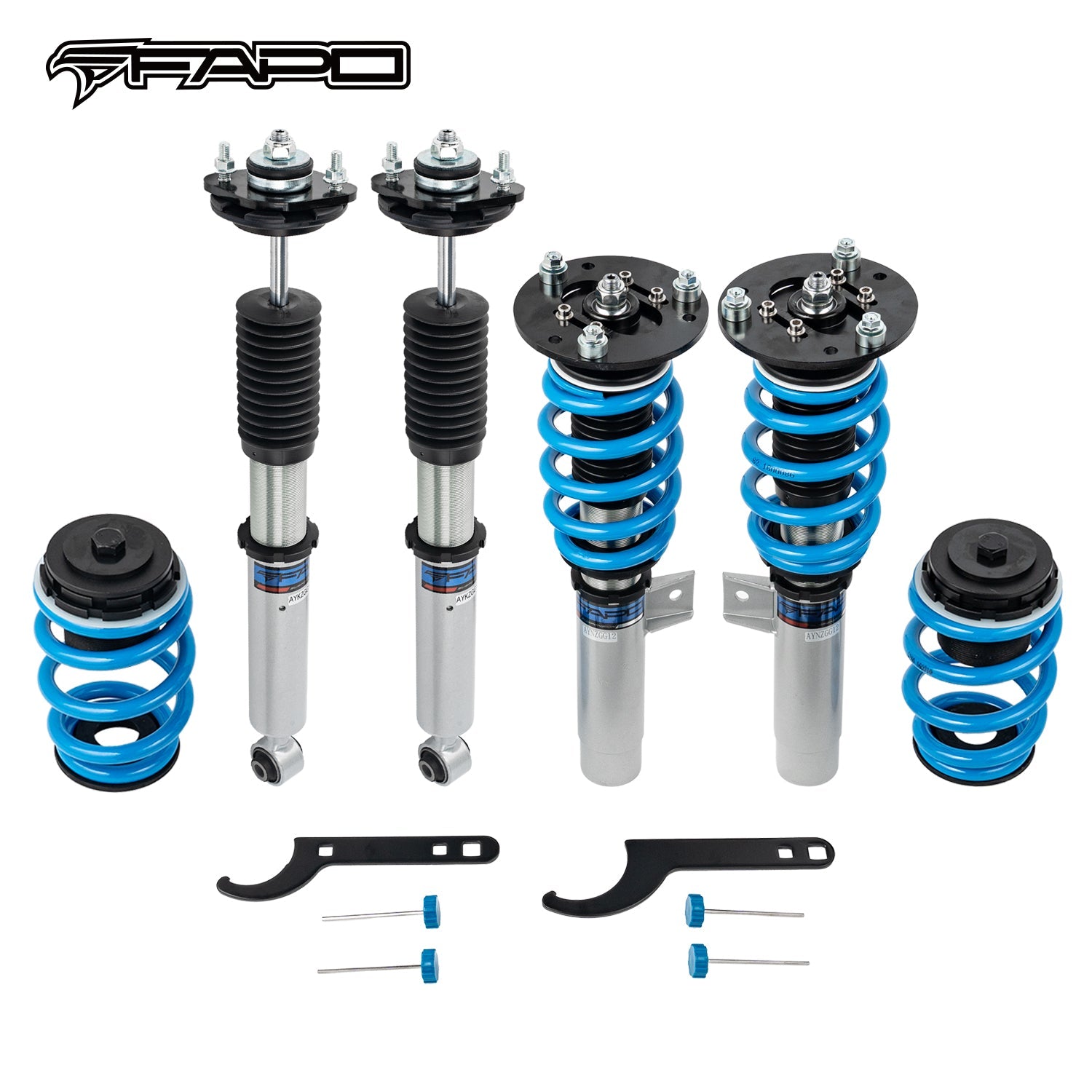 FAPO 16-Level Adjustable Coilovers for BMW 3 Series E46 1997-2006 PS006120